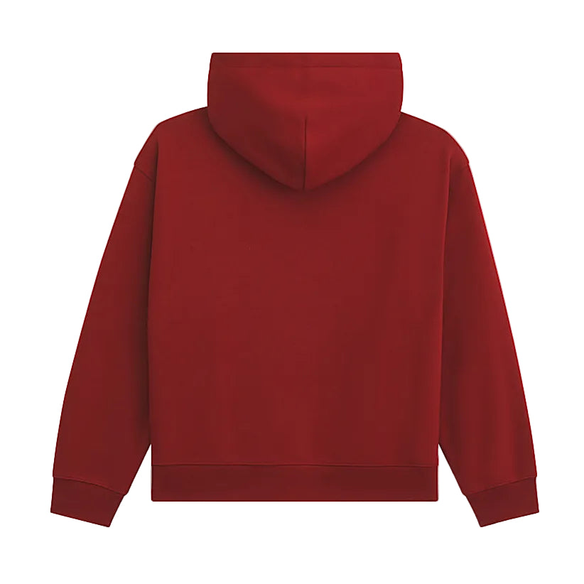 Red Boxed Vans Hoodie Back