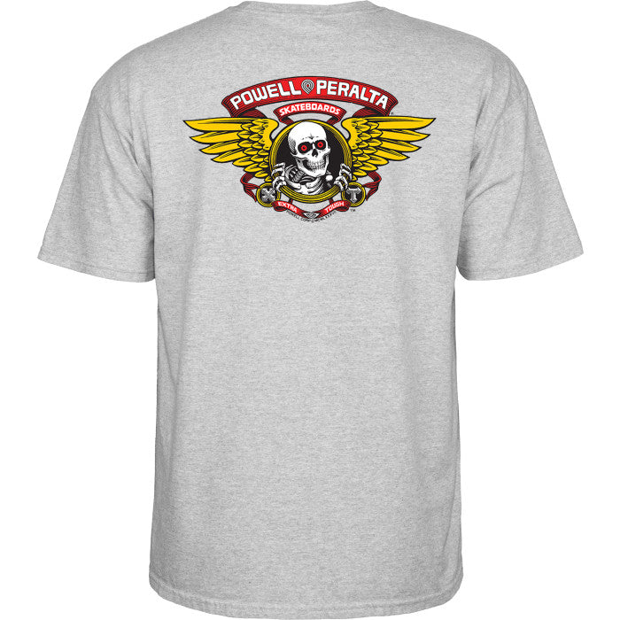 Sport Grey Winged Ripper Powell T-Shirt Back