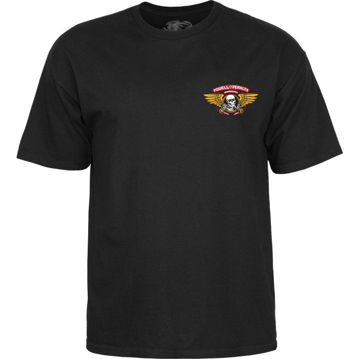 Powell Peralta Winged Ripper Tee - Black