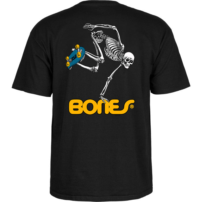 Powell Peralta Youth Skateboarding Skeleton Tee - Black