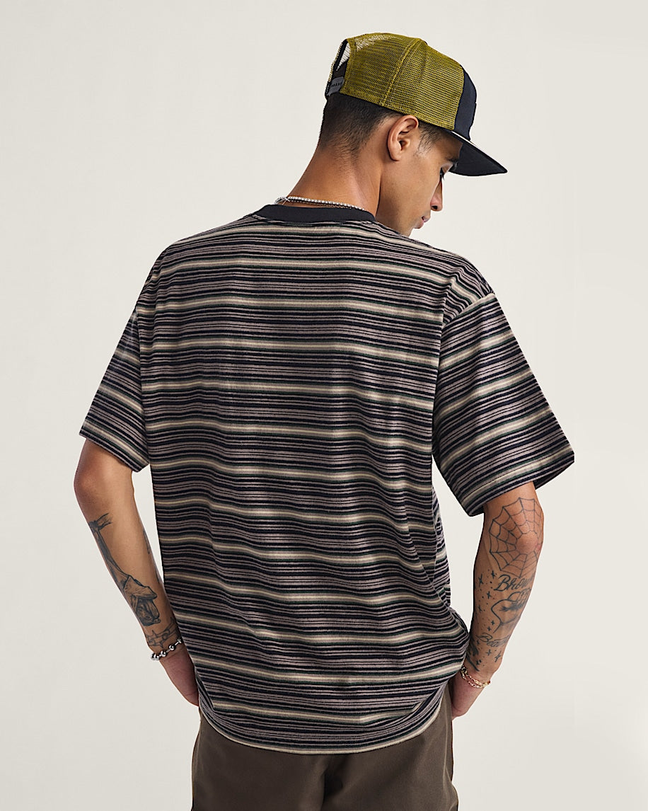 Walnut Cameron Vans Stripe Tee