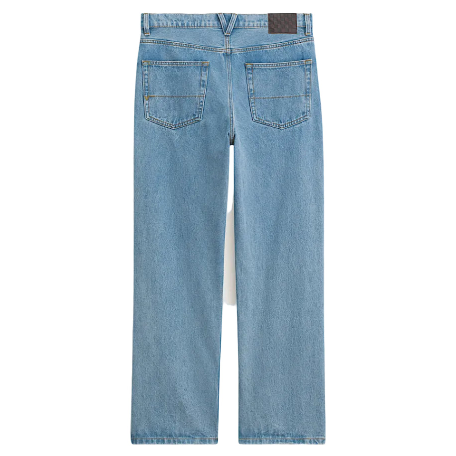 Stonewash Blue Check 5 Vans Jeans Back