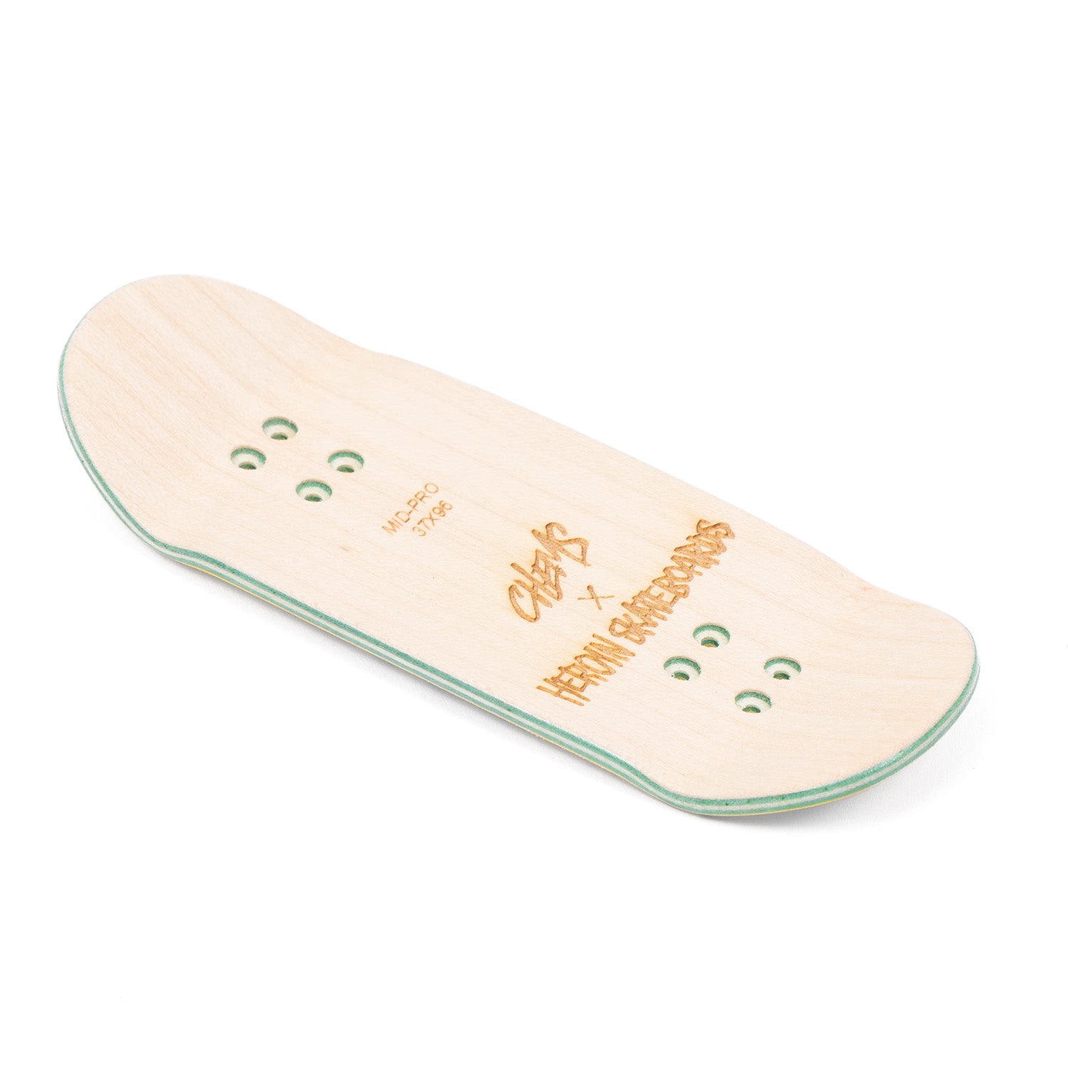 Chems X Heroin Eggy Shape Fingerbaord Deck Top
