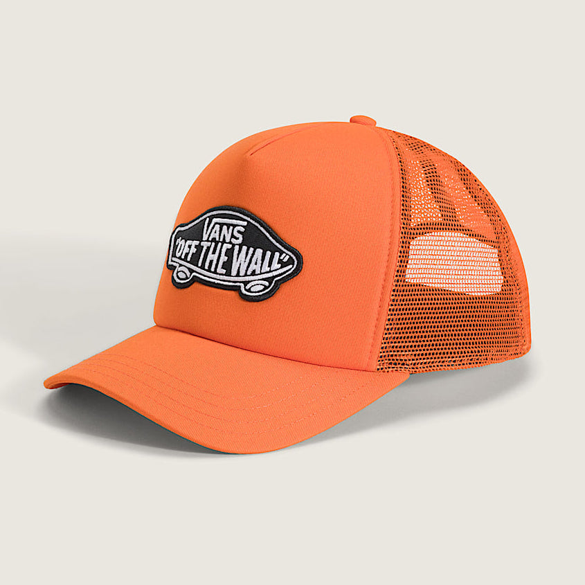 Flame Red Classic Vans trucker hat