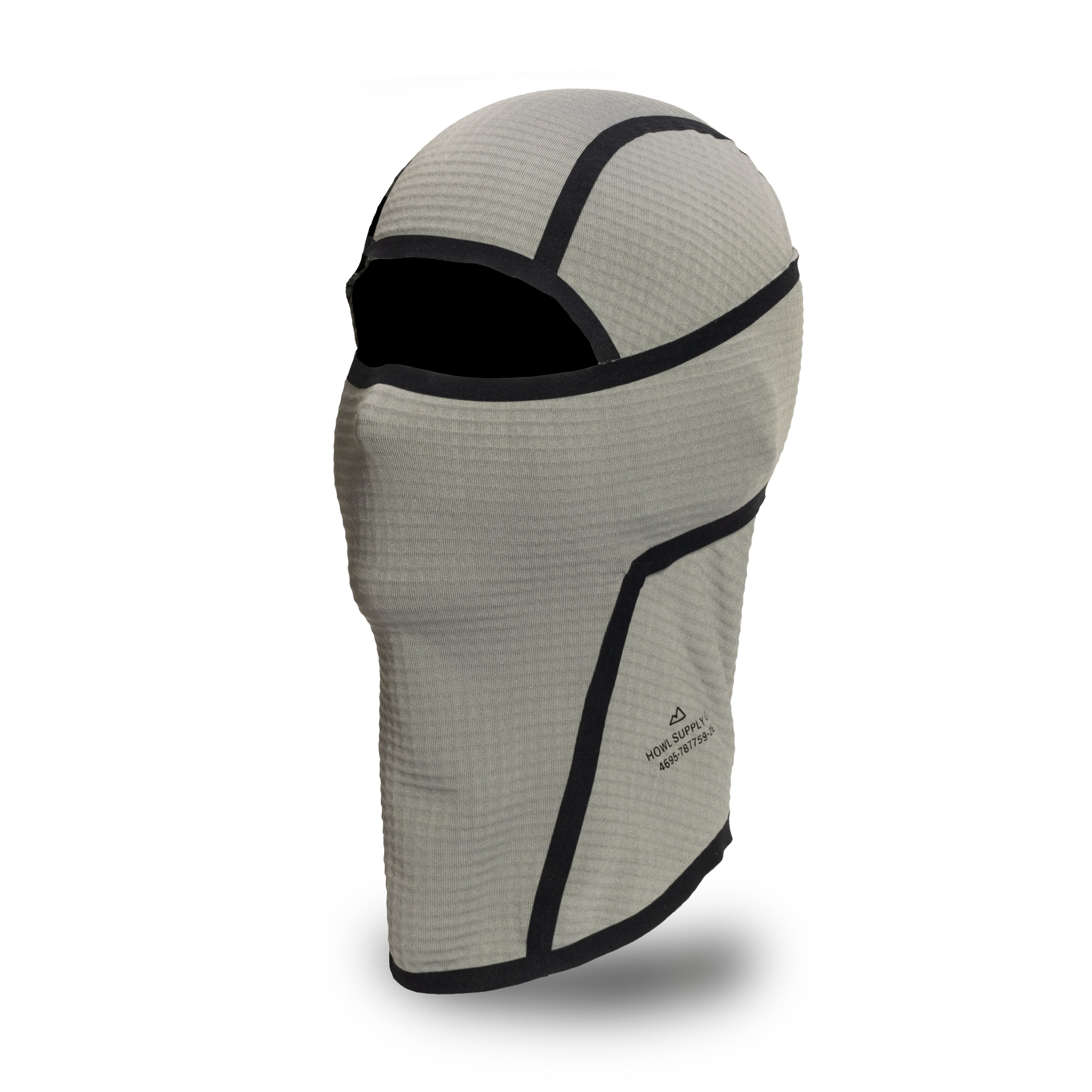 Cool Grey Taped Howl Facemask