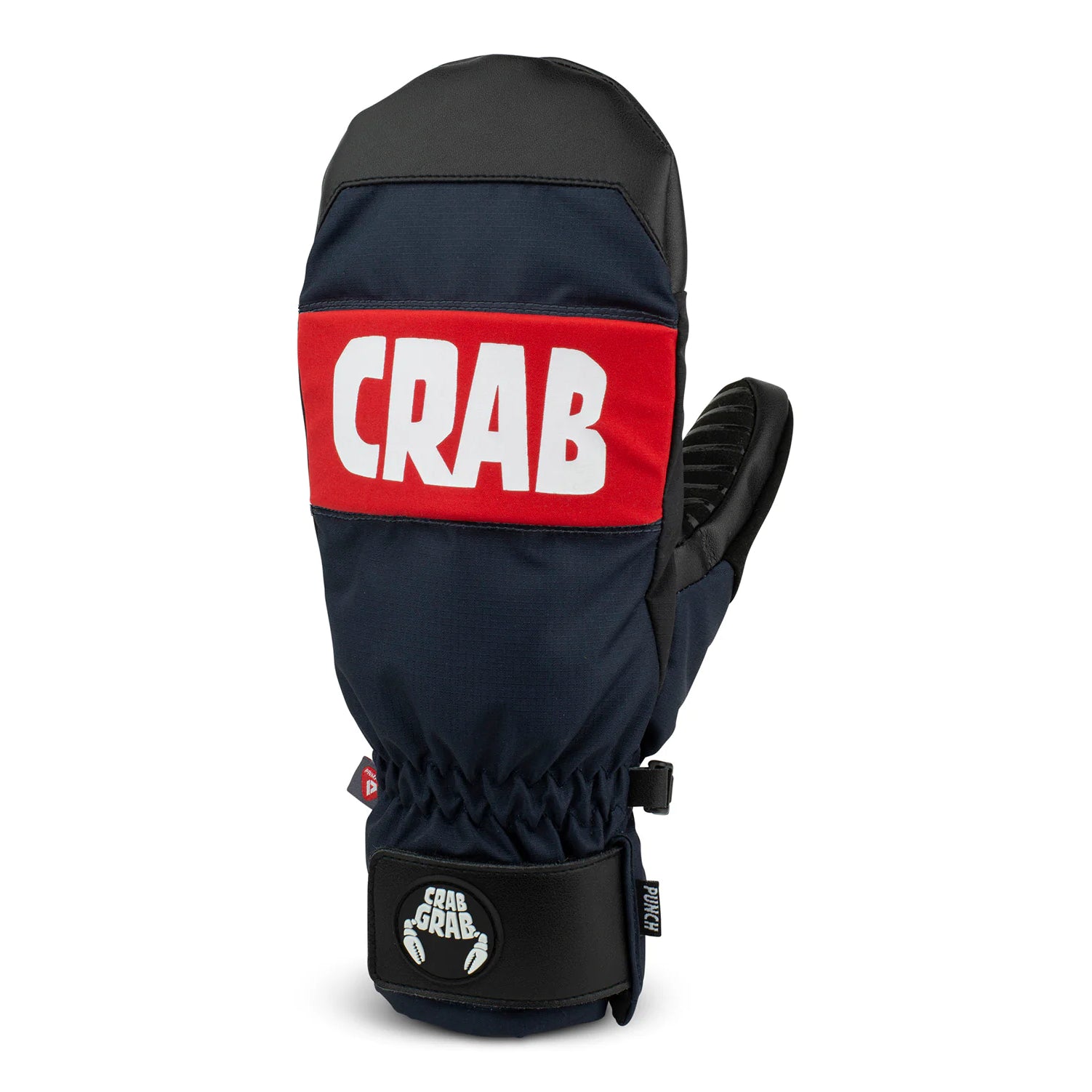 Navy/Red Crab Grab Punch Snowboard Mitts