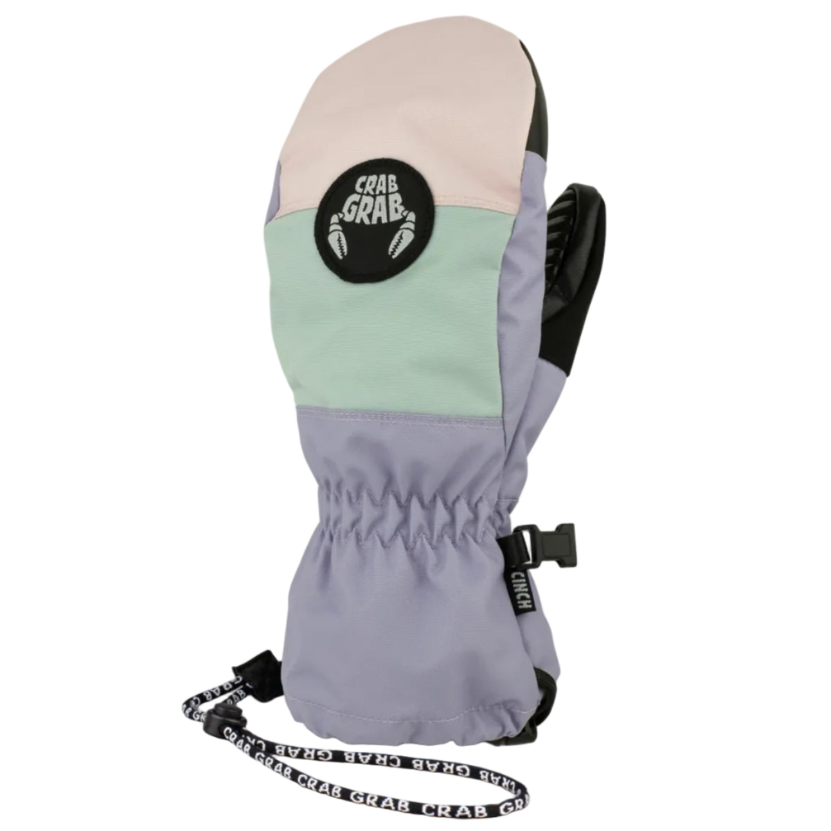 Crab Grab Youth Cinch Mitt Snowboard Mittens - Popsicle