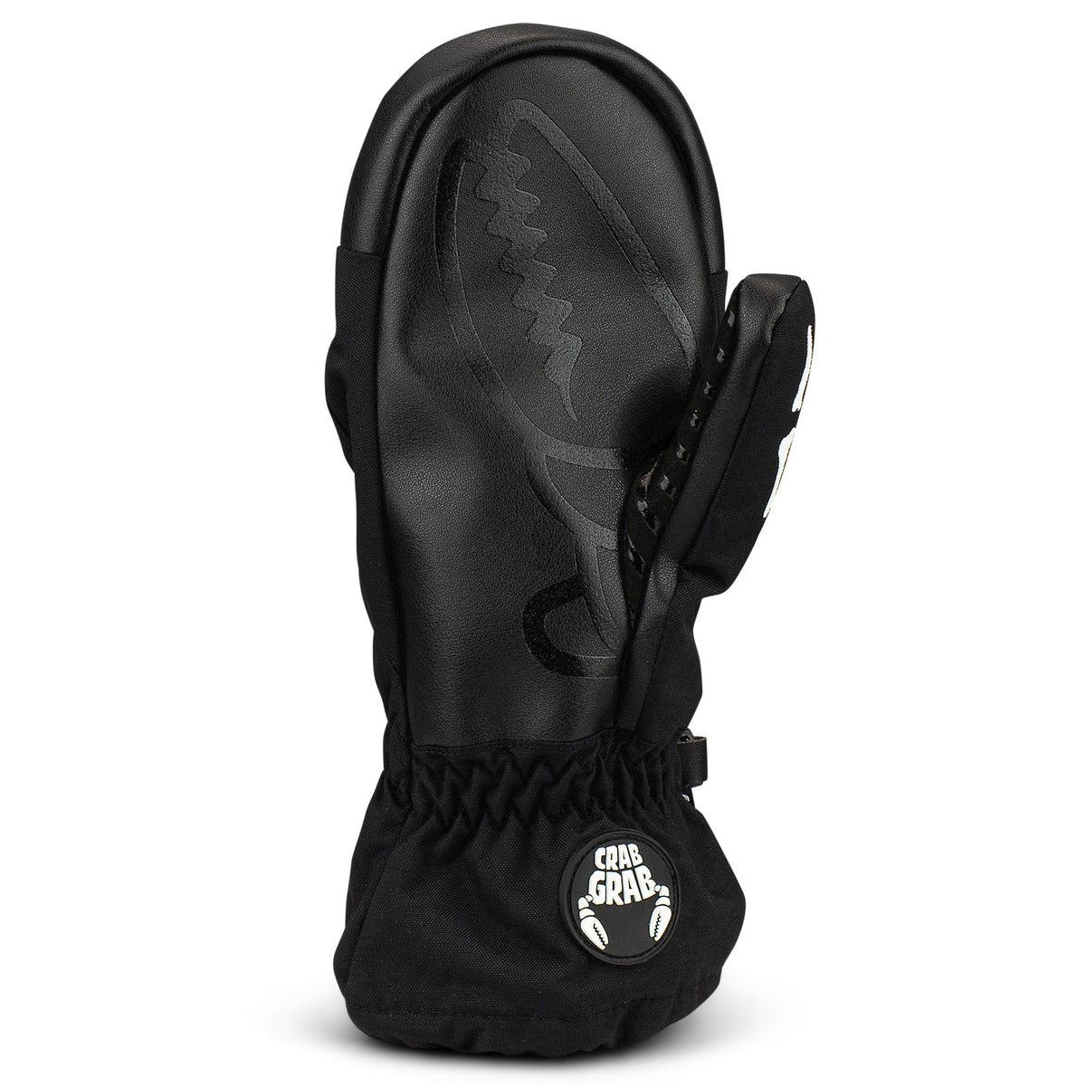 Crab Grab Youth Cinch Mitt Snowboard Mittens - Bones