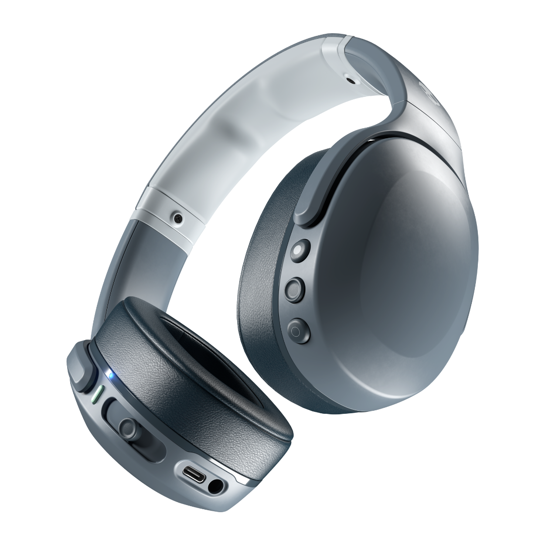 Chill Grey Crusher Evo Skullcandy Headphones