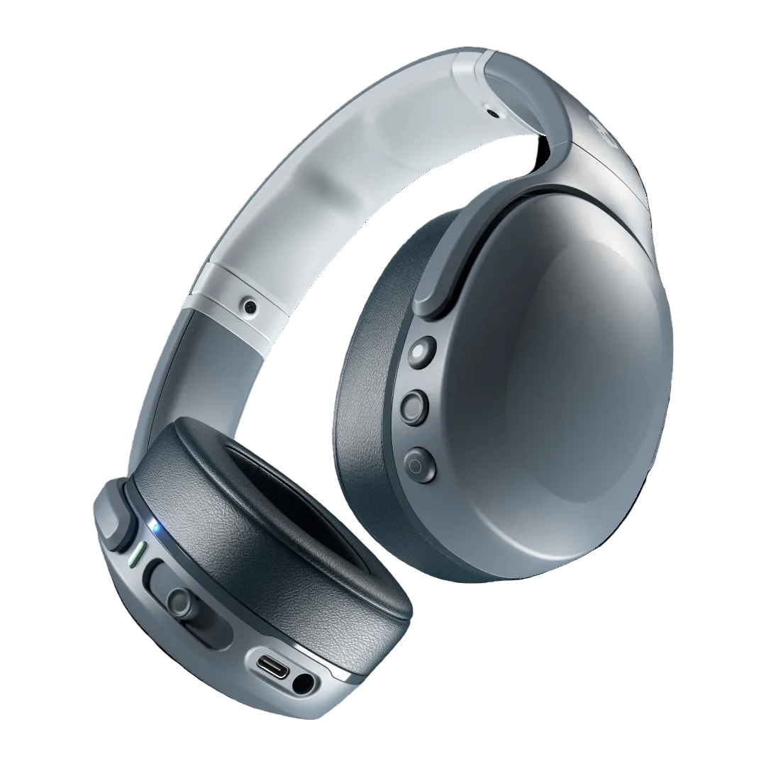 Chill Grey Crusher EVO Skullcandy Headphones