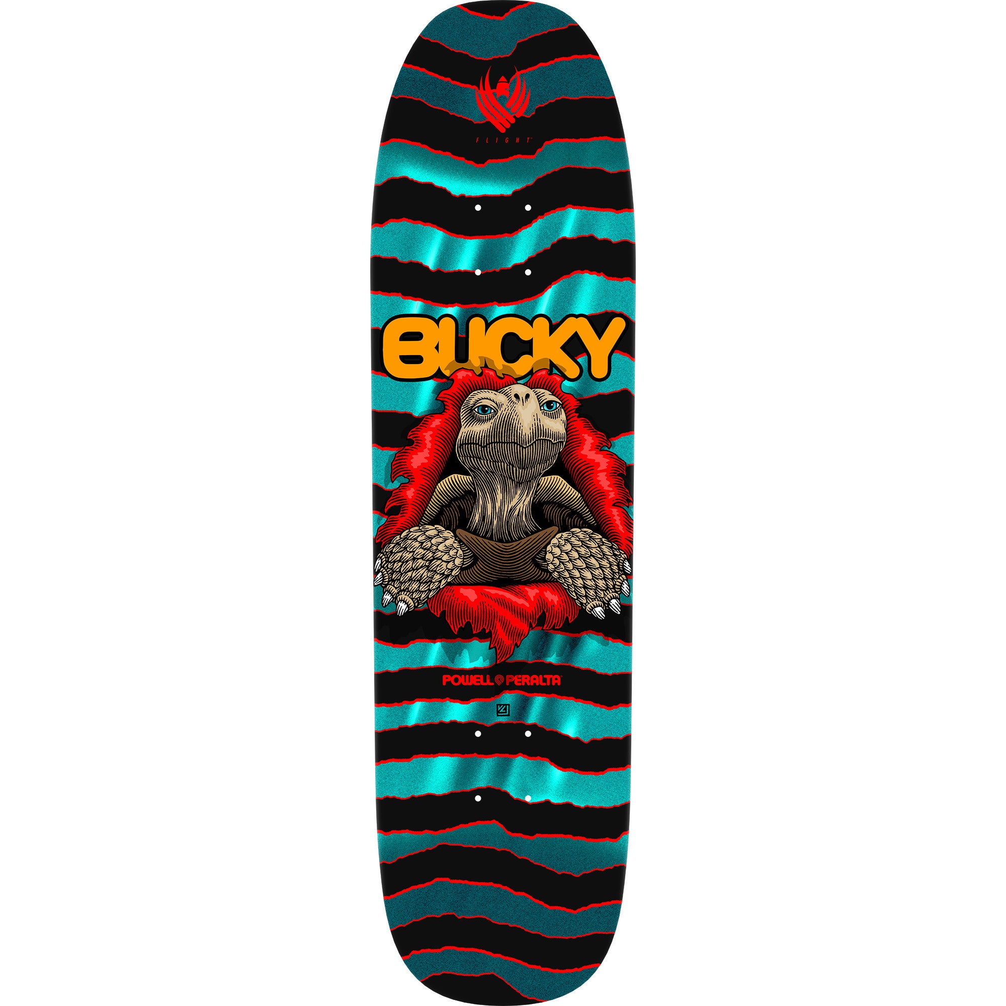 Bucky Lasek Turquoise Foil Powell Flight Deck