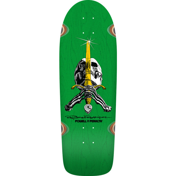 Green Stain Ray Rodriguez Powell Peralta Reissue Deck