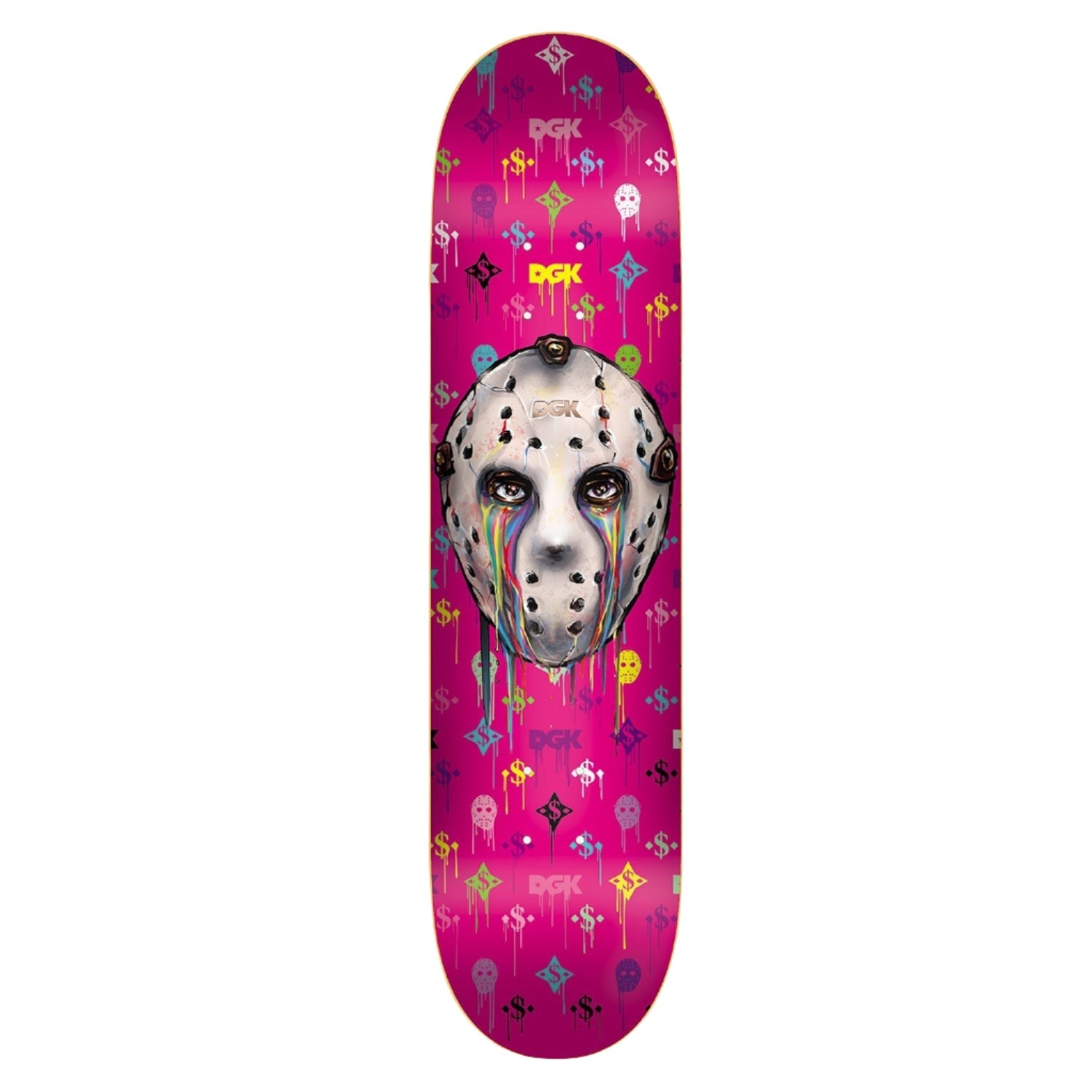 DGK Monogram Skateboard Deck - Pink