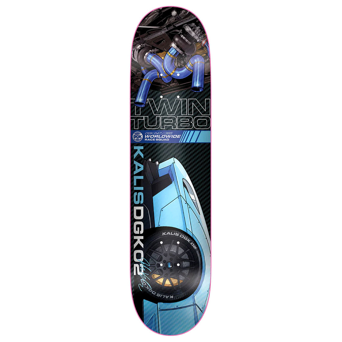 Josh Kalis Twin Turbo DGK Deck