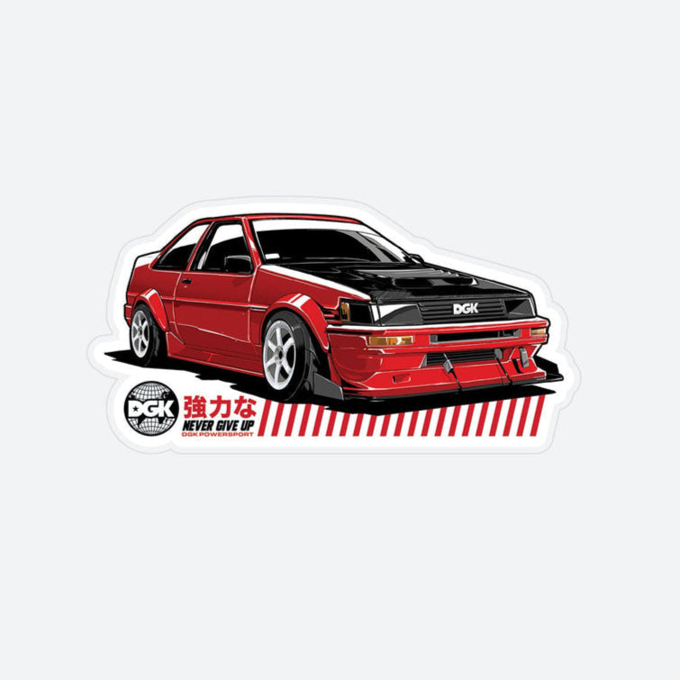 DGK Twin Cam Skateboard Sticker