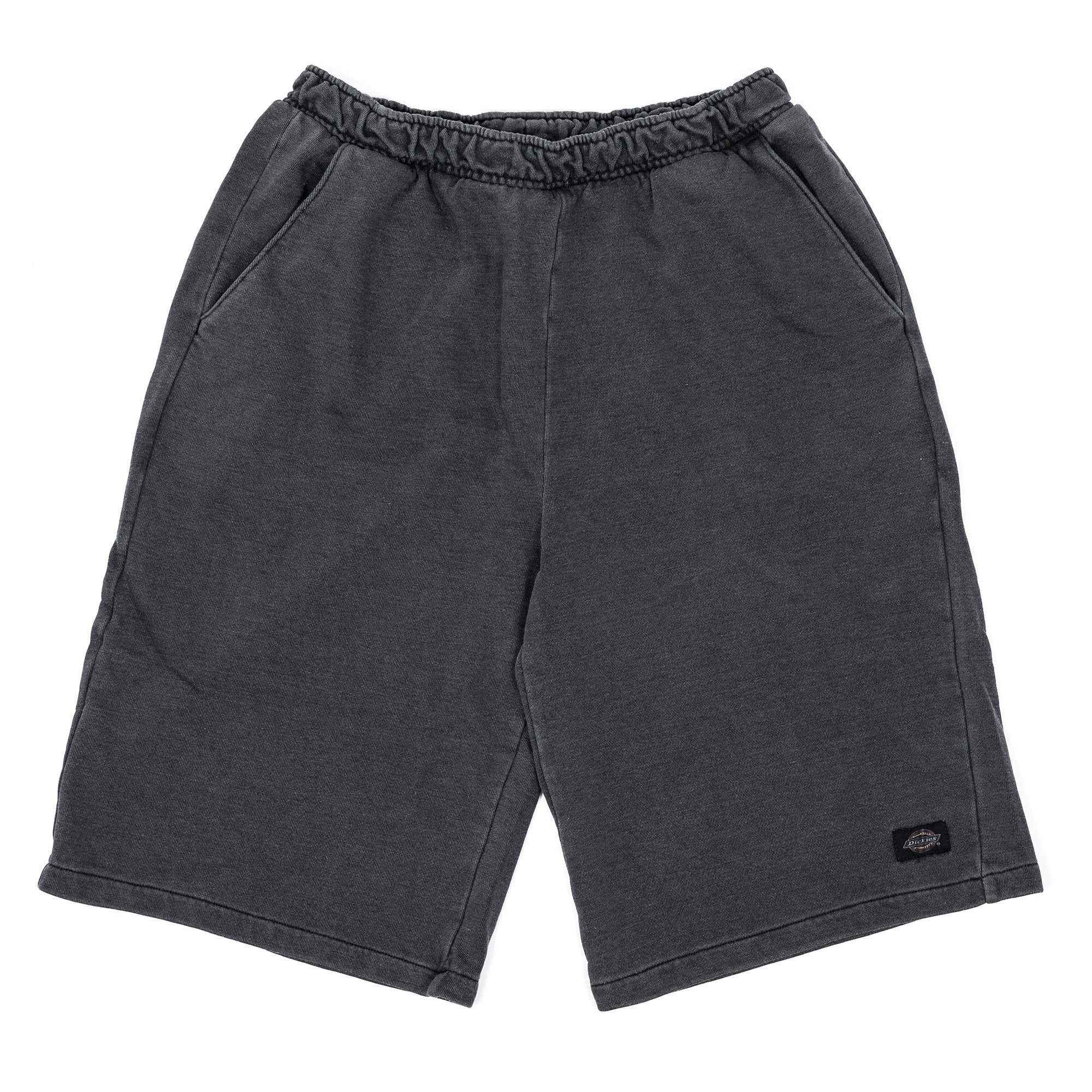 Washed black Dickies Streetsboro 13" sweat shorts
