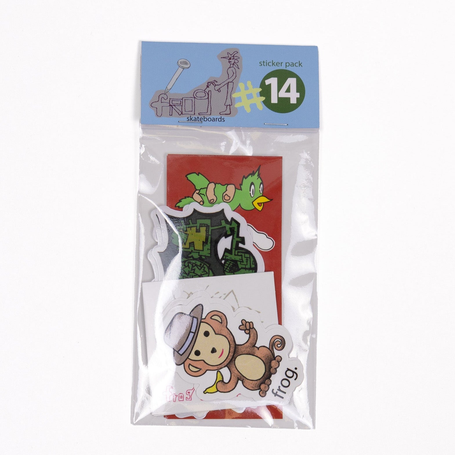 #14 Frog Sticker Pack
