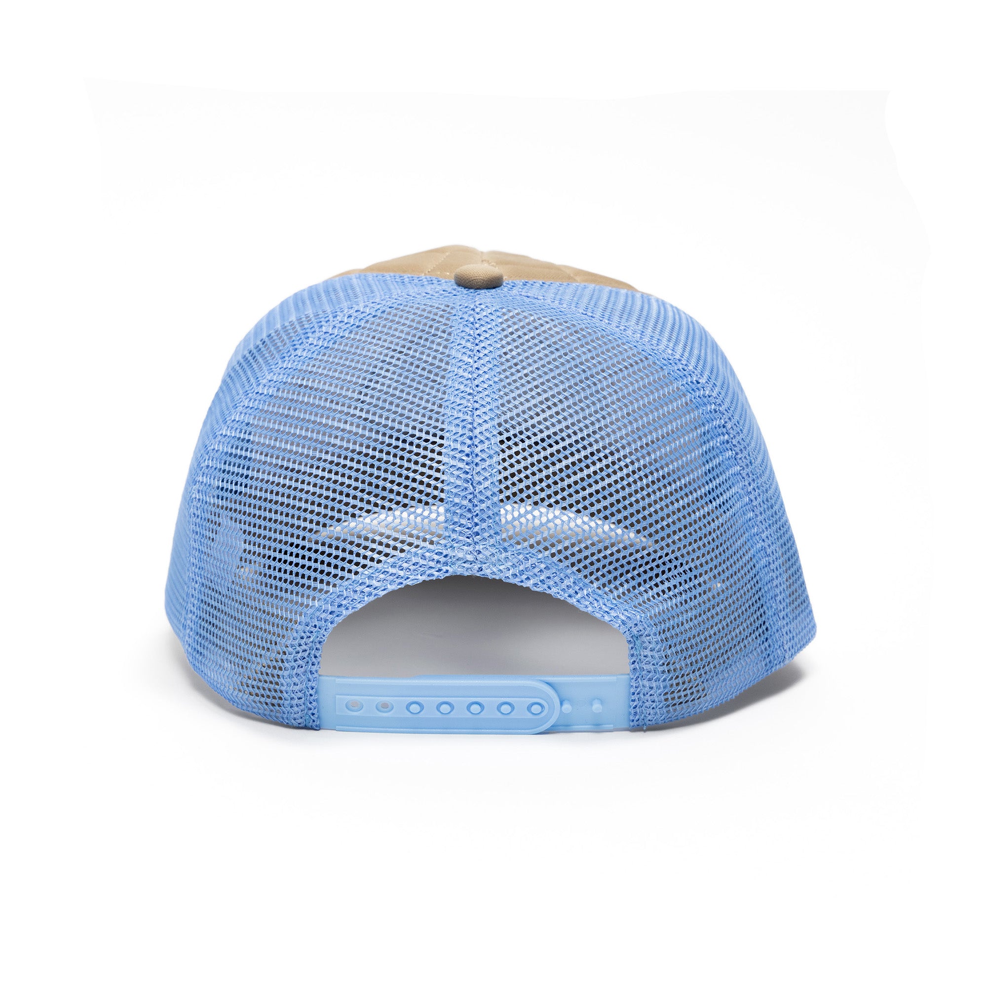 Frog Skoom Logo Trucker Hat - Brown/Blue