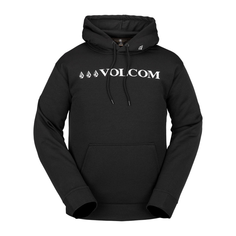 Black Core Fleece Hydro Volcom Hoodie
