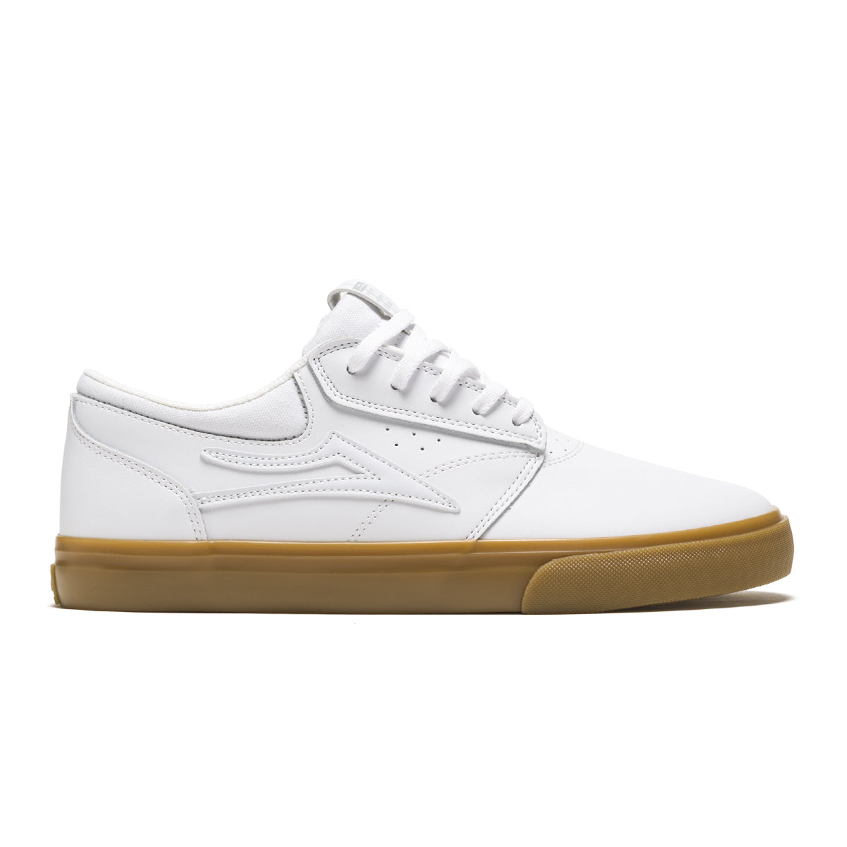 White/Gum Griffin Lakai Skate Shoe