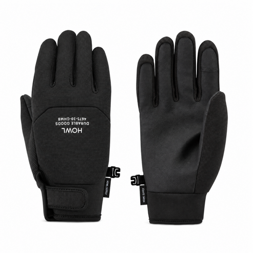 Black Jeepster Howl Gloves