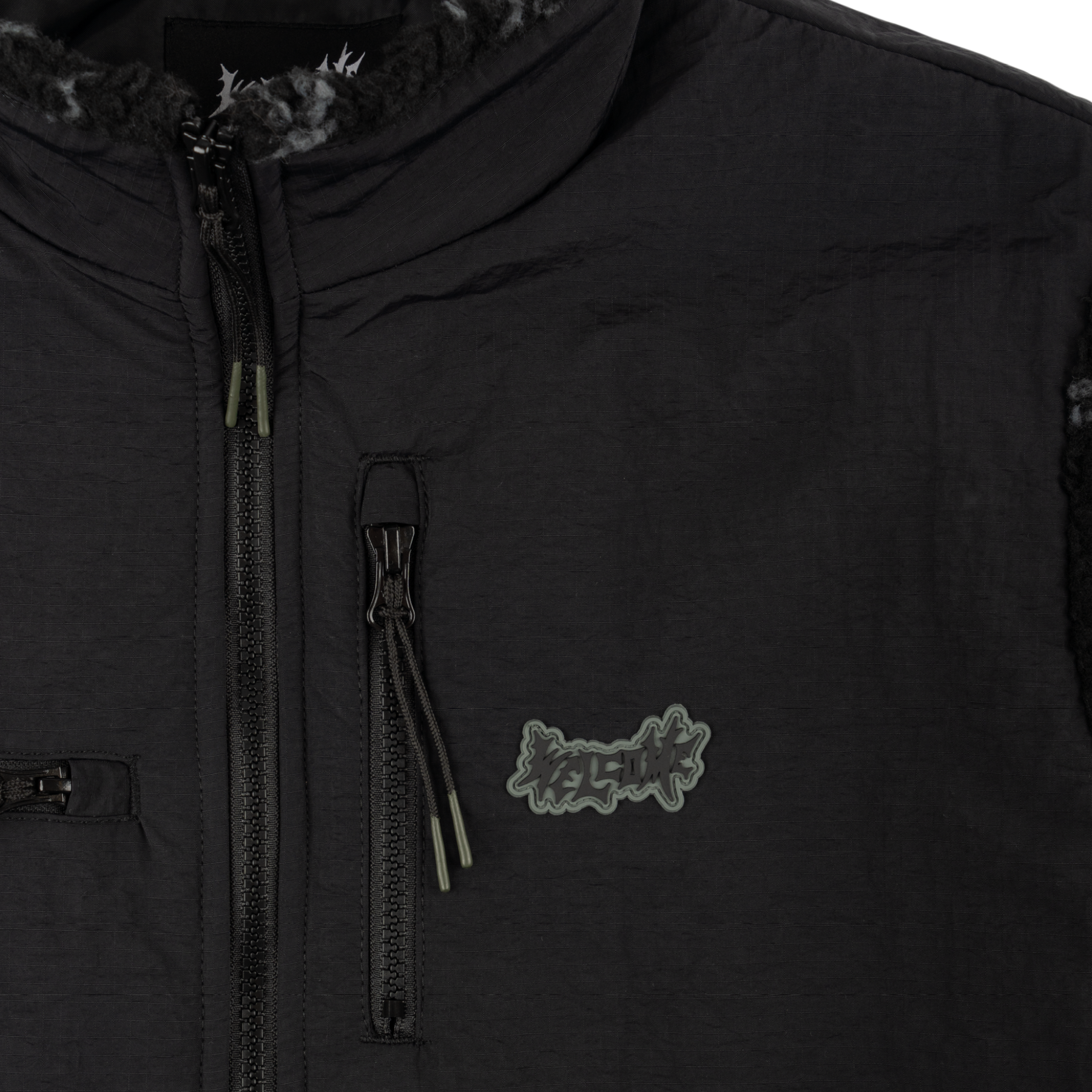 Welcome Wire Full-Zip Sherpa Fleece - Black