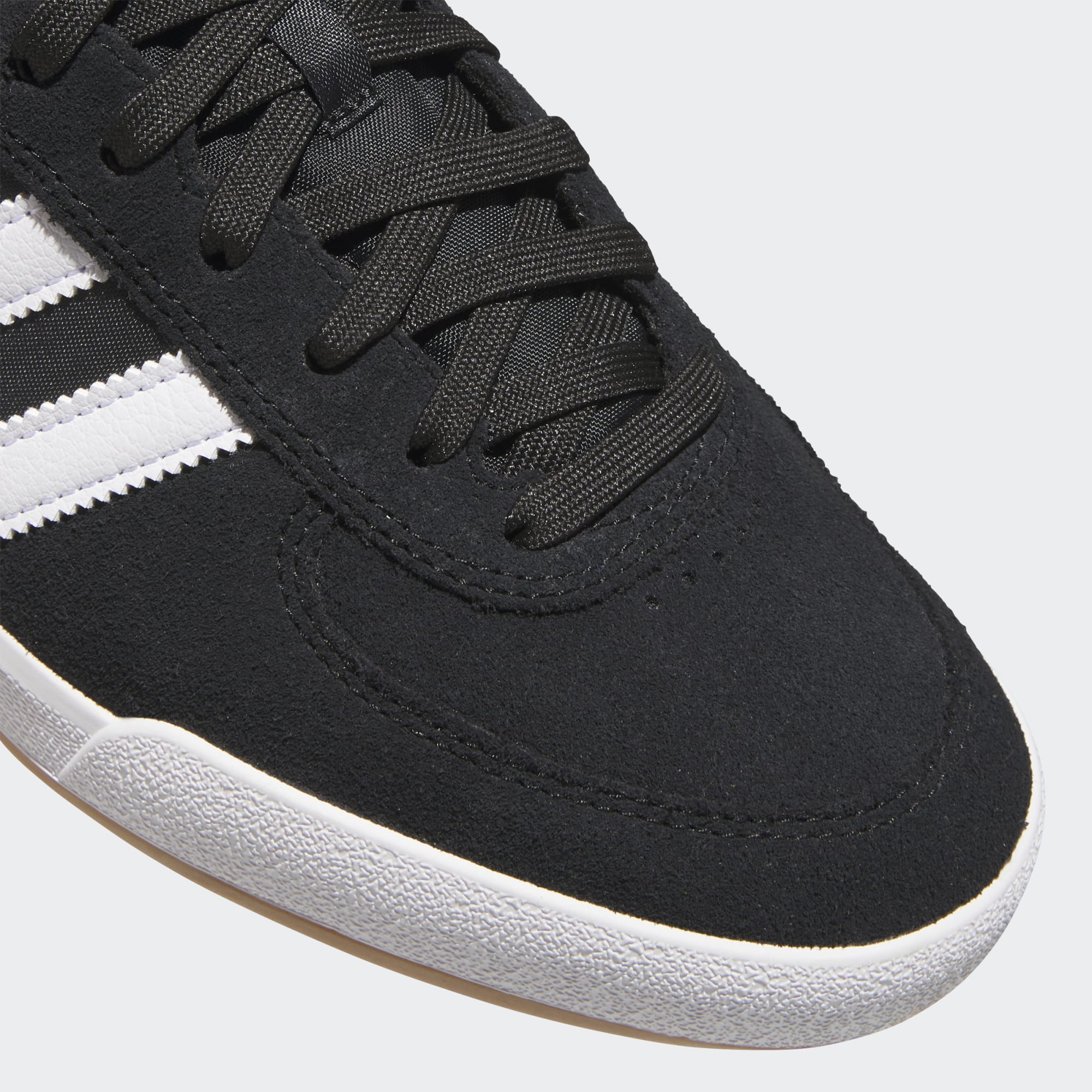 Black/White Glenburn Adidas Skate Shoe Detail