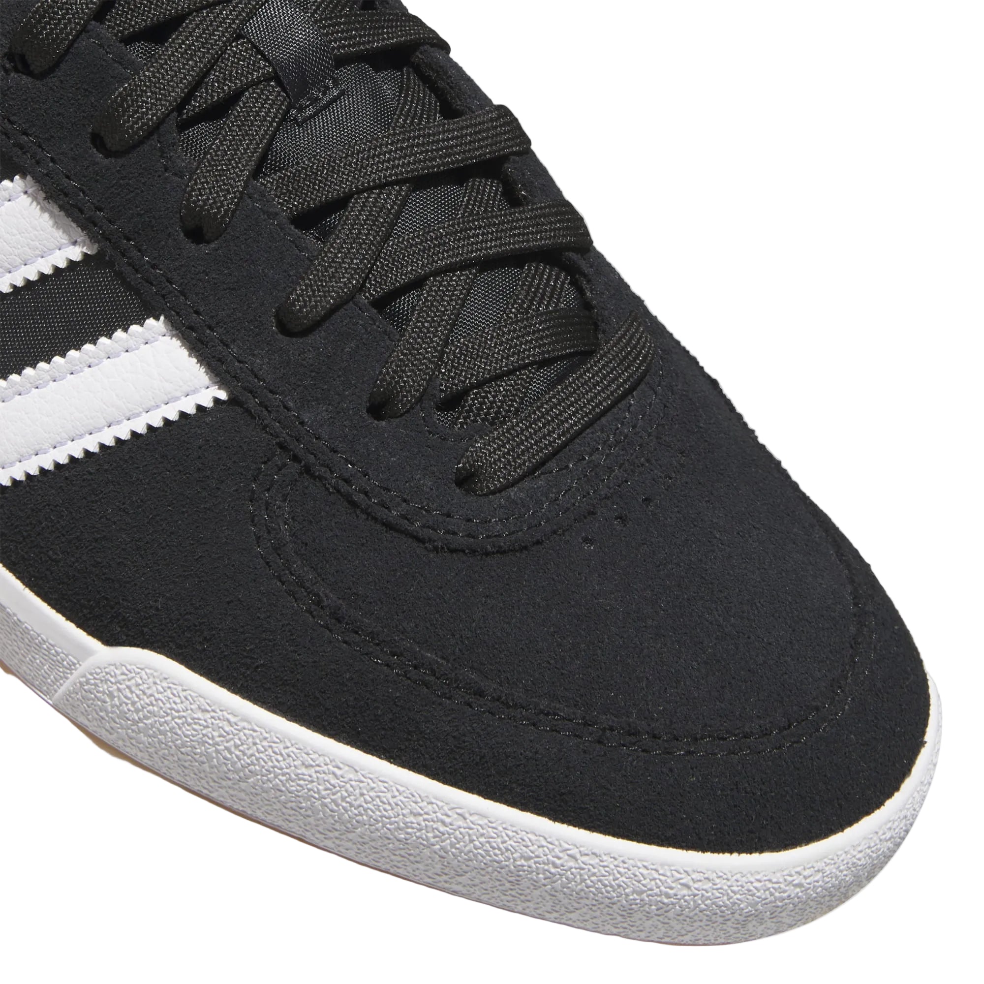 Black/White Glenburn Adidas Skate Shoe Detail