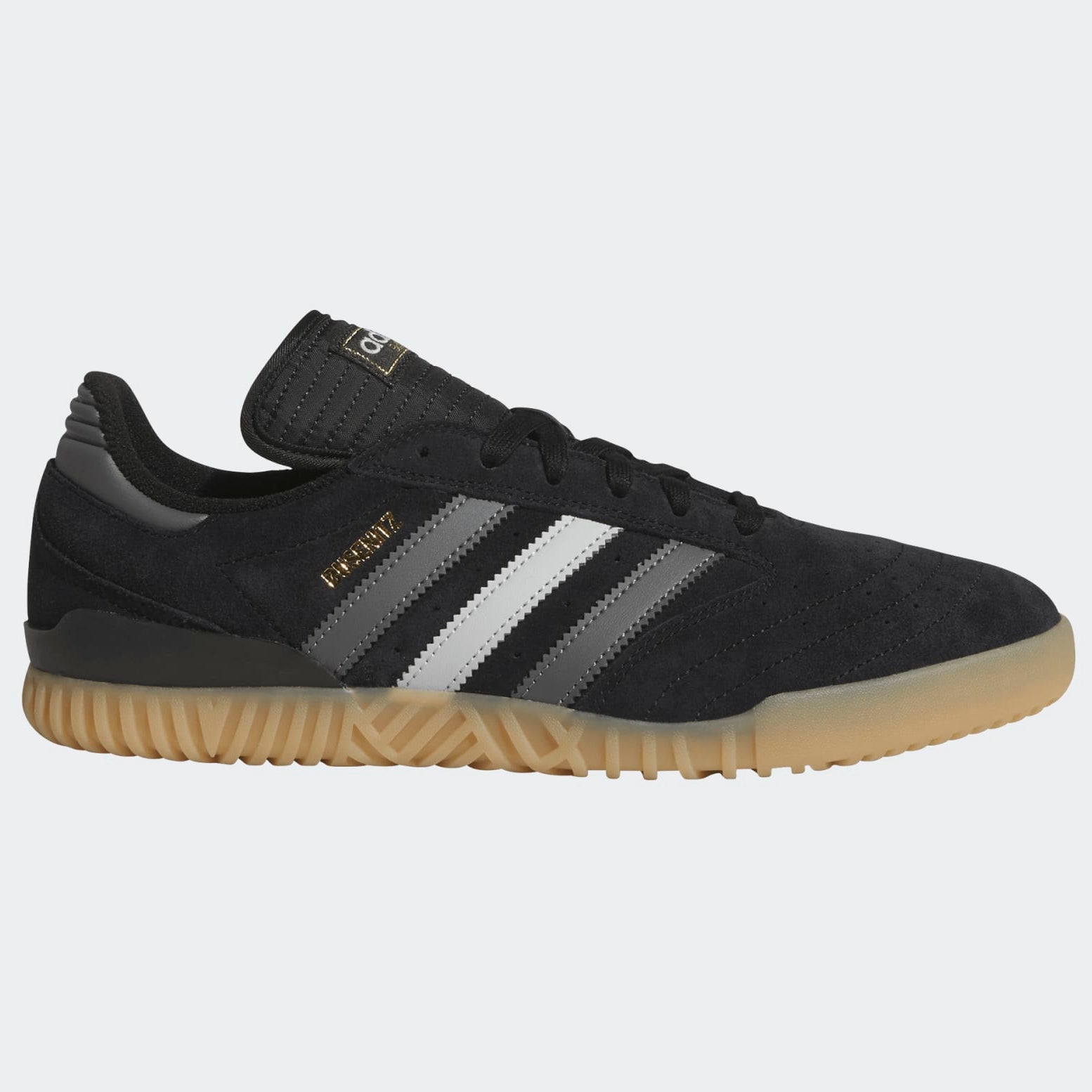 Black/Gum Busenitz Indoor Super Adidas Skate Shoe