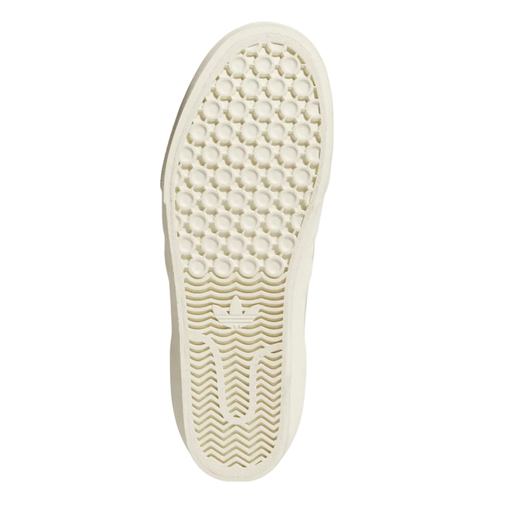 Biege Shmooofoil Adidas Slip On Skate Shoe Bottom
