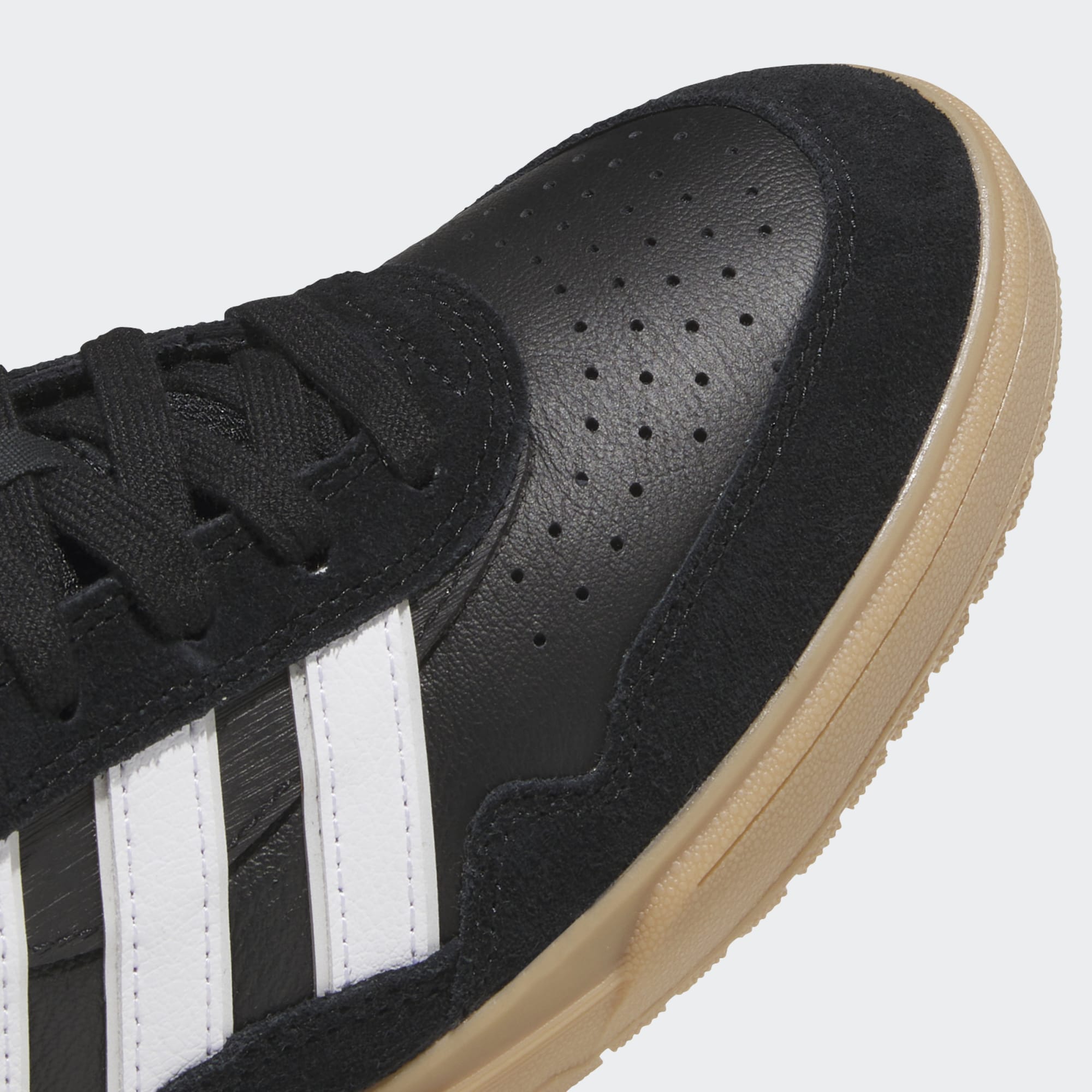 Black/Gum Adidas Tyshawn II Skate Shoe Detail
