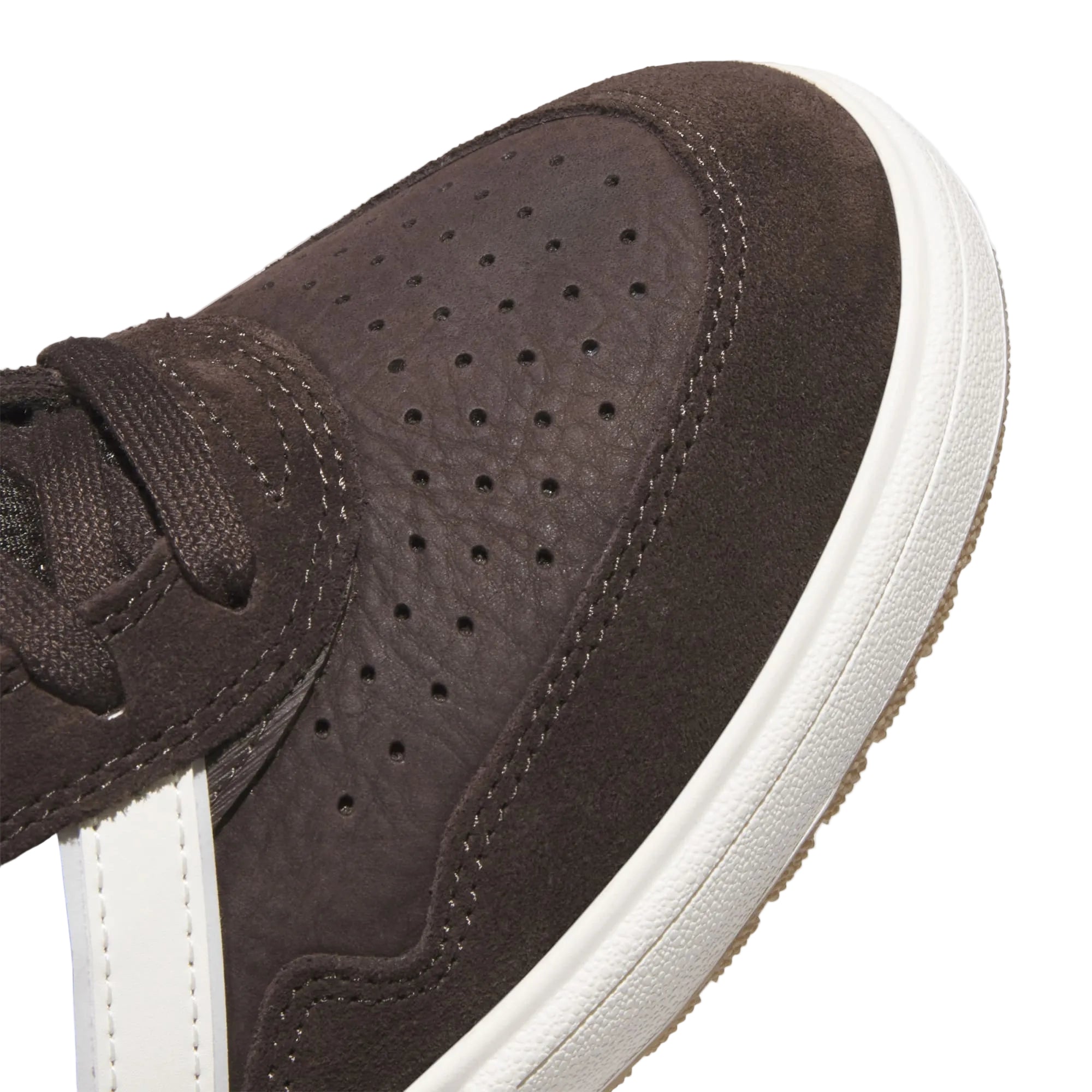 Brown Tyshawn II Adidas Skate Shoe Detail