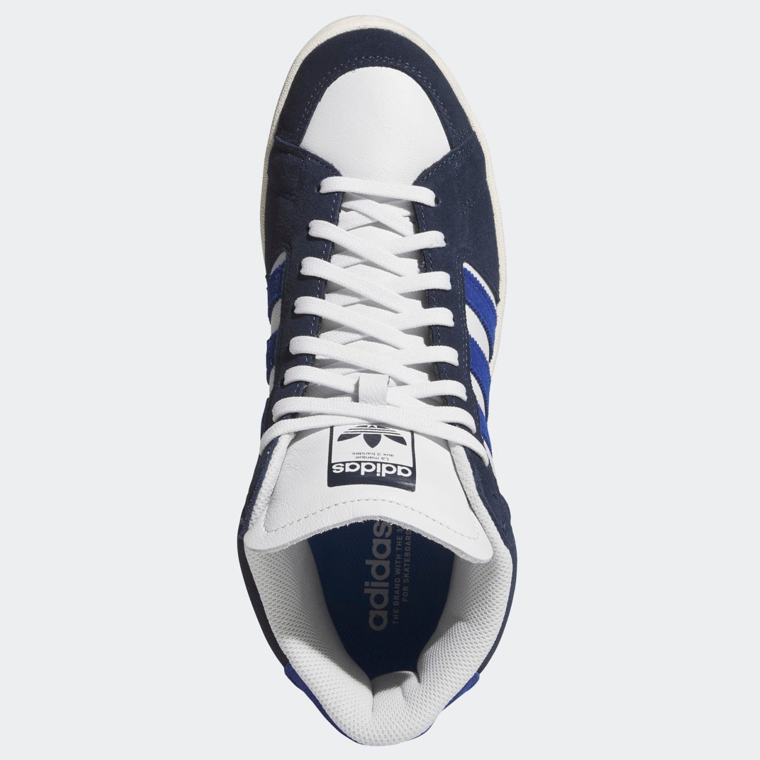 Navy Superskate Adidas Skate Shoe Top