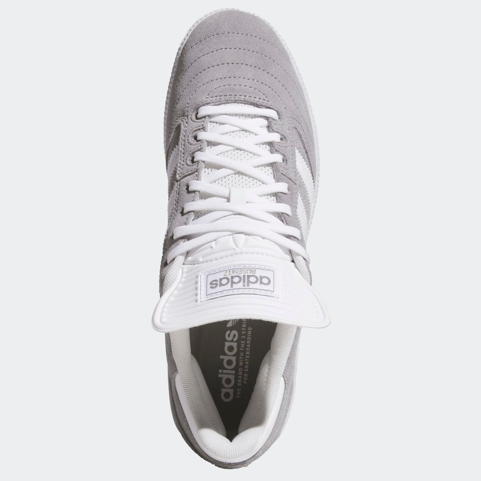 Grey Busenitz Adidas Skate Shoe Top