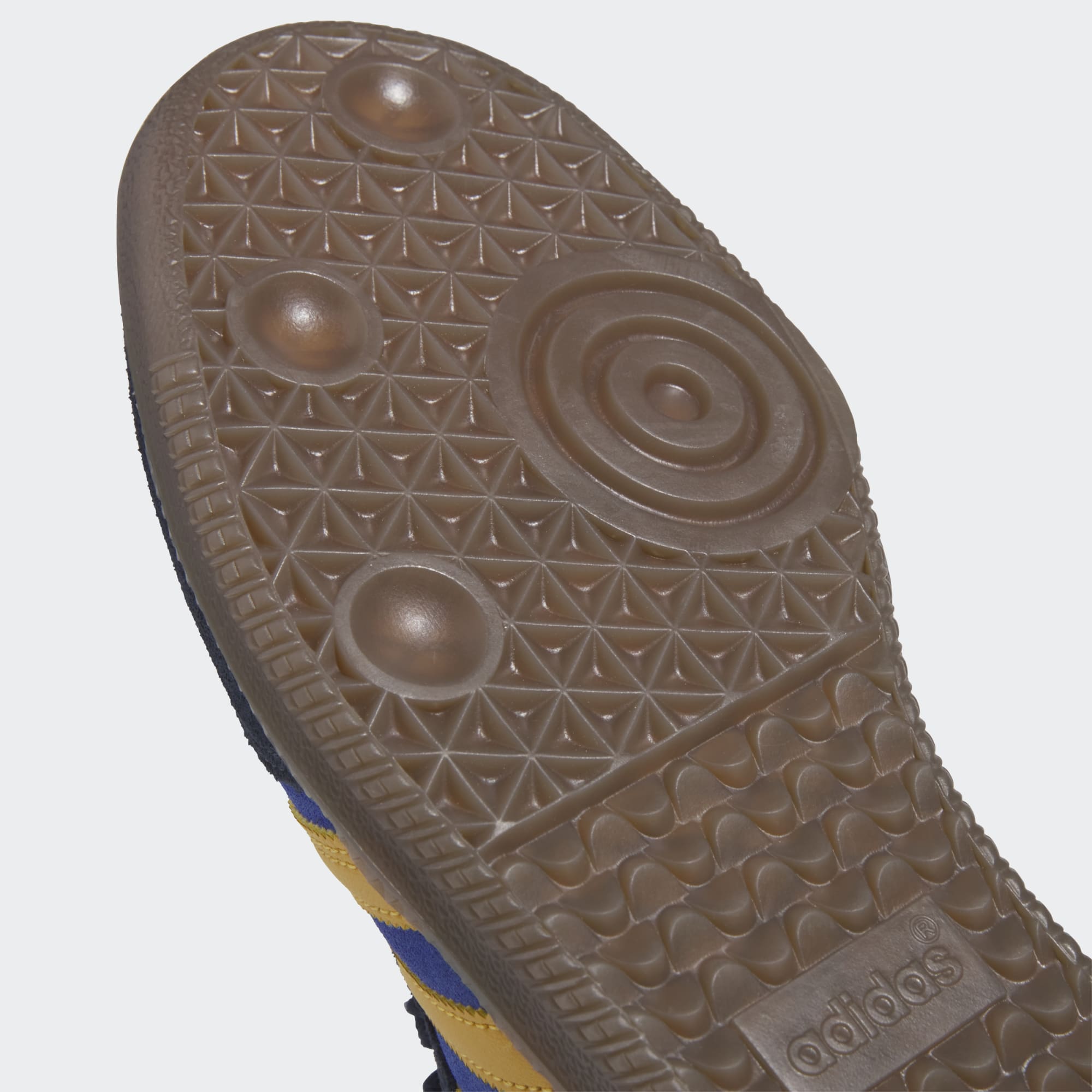 Blue Samba ADV Adidas Skate Shoe Detail