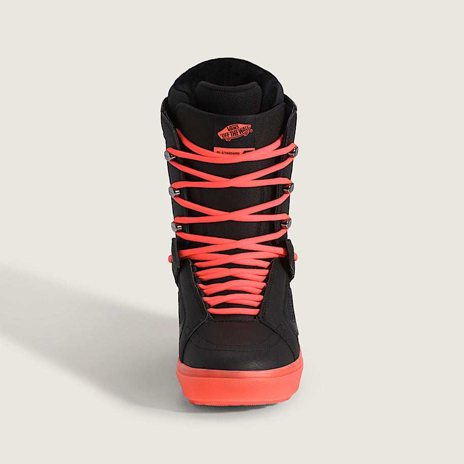 Black/Orange Hi-Standard OG Vans Snowboard Boots Front