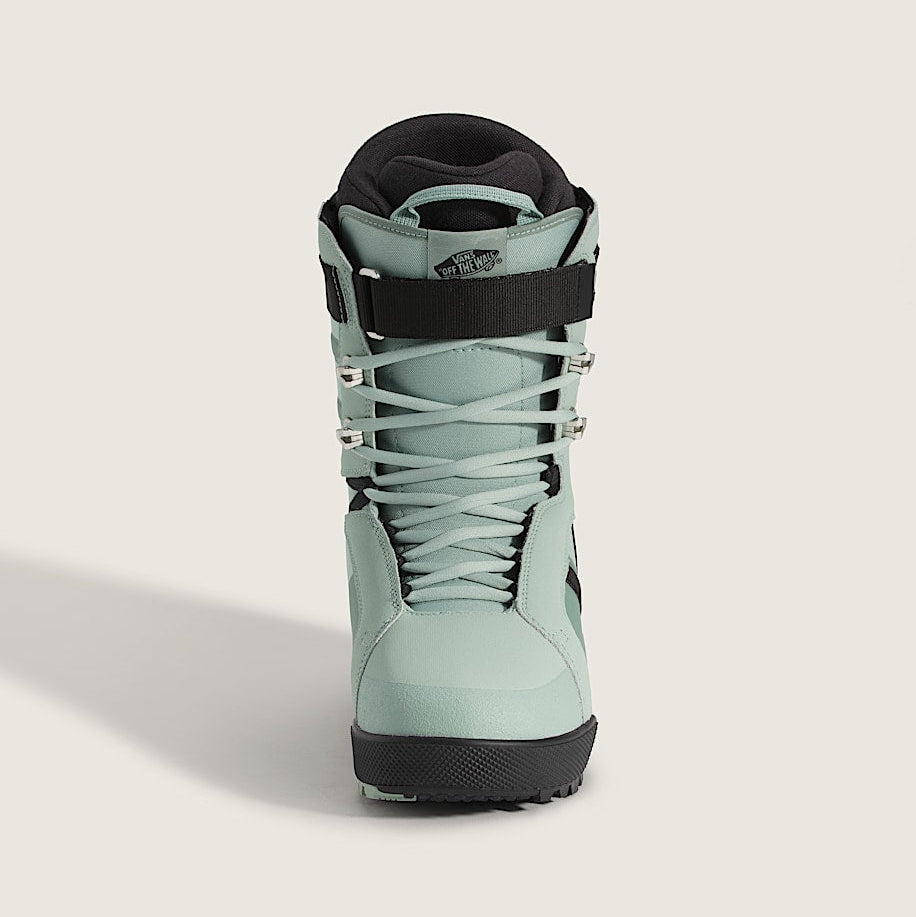 Gray Olive Hi-Standard Pro Vans Snowboard Boots Front