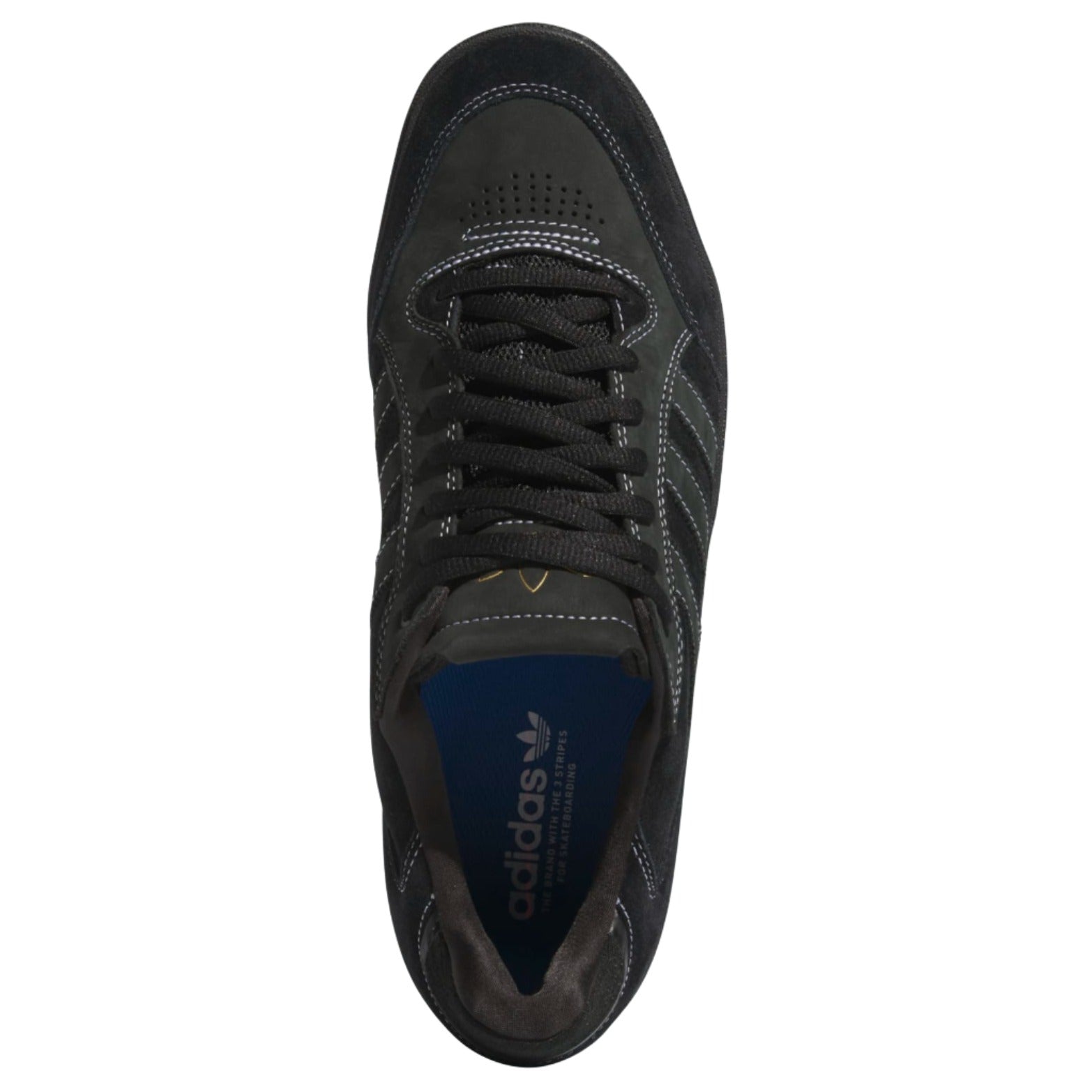 Core Black Tyshawn Low Adidas Skate Shoe Top