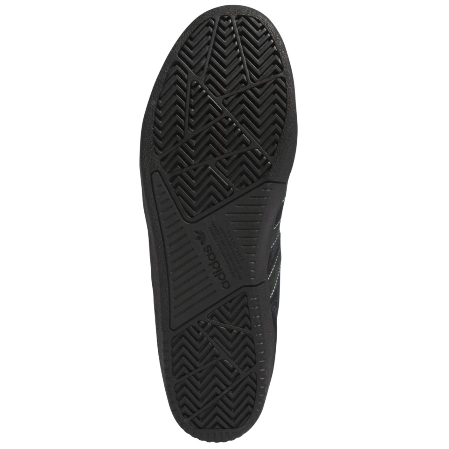 Core Black Tyshawn Low Adidas Skate Shoe Bottom