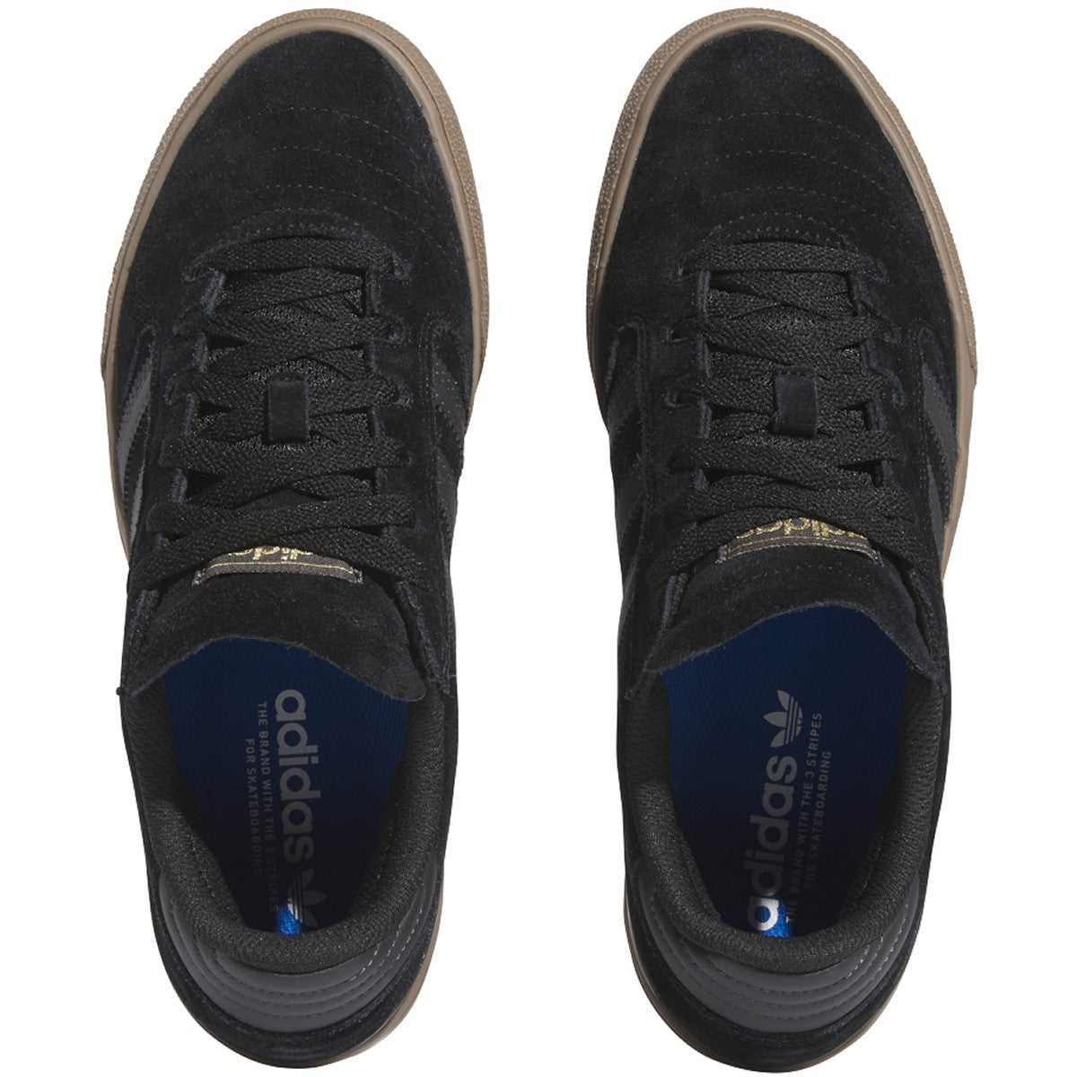 Core Black/Gum Busenitz Vulc II Adidas Skate Shoe Top