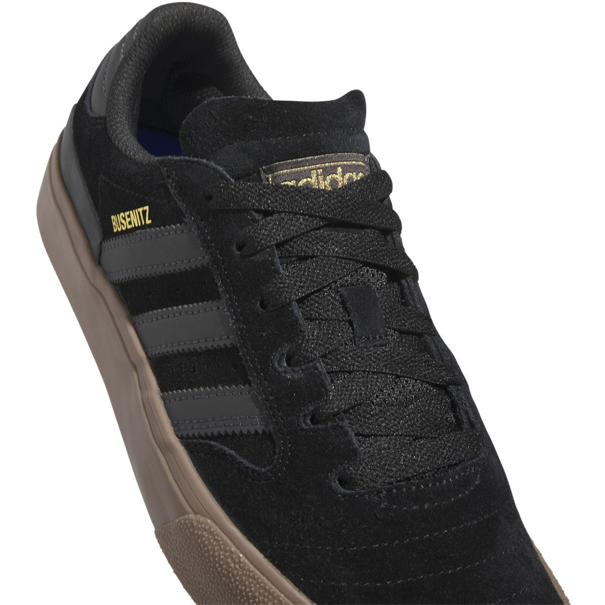 Core Black/Gum Busenitz Vulc II Adidas Skate Shoe Detail