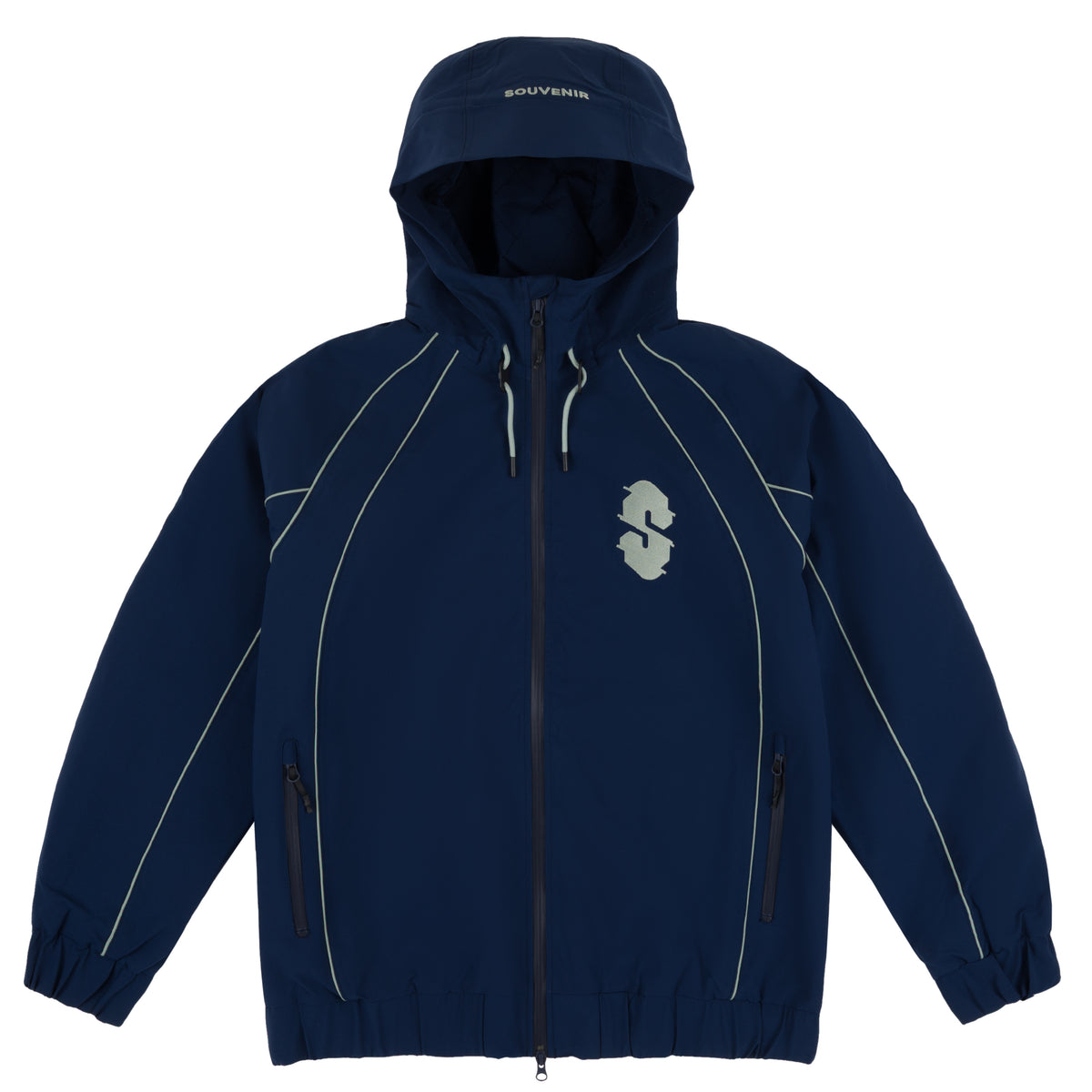 Navy Insulated Souvenir Track Jacket