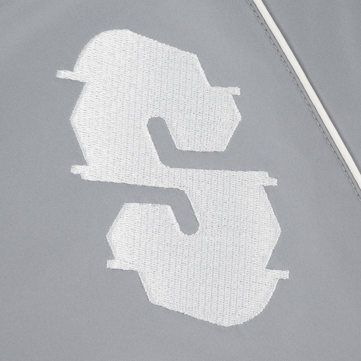 Cool Grey Souvenir Insulated Track Pants Detail