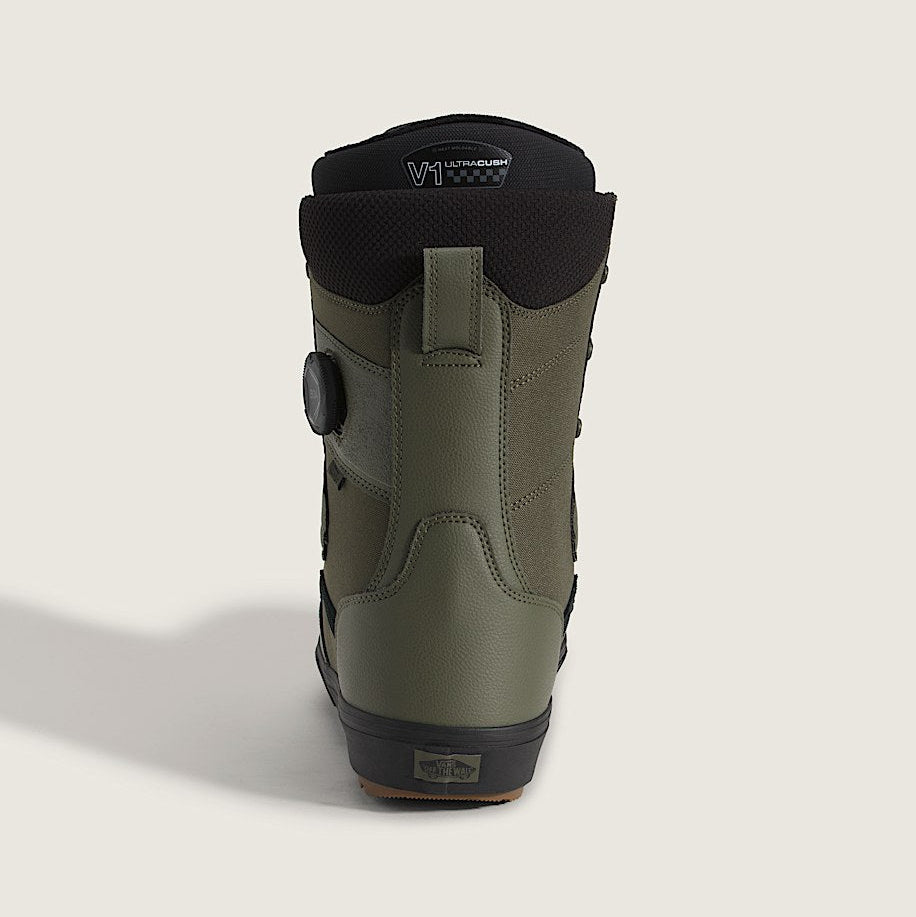 Grape Leaf Invado OG Vans Snowboard Boots Back