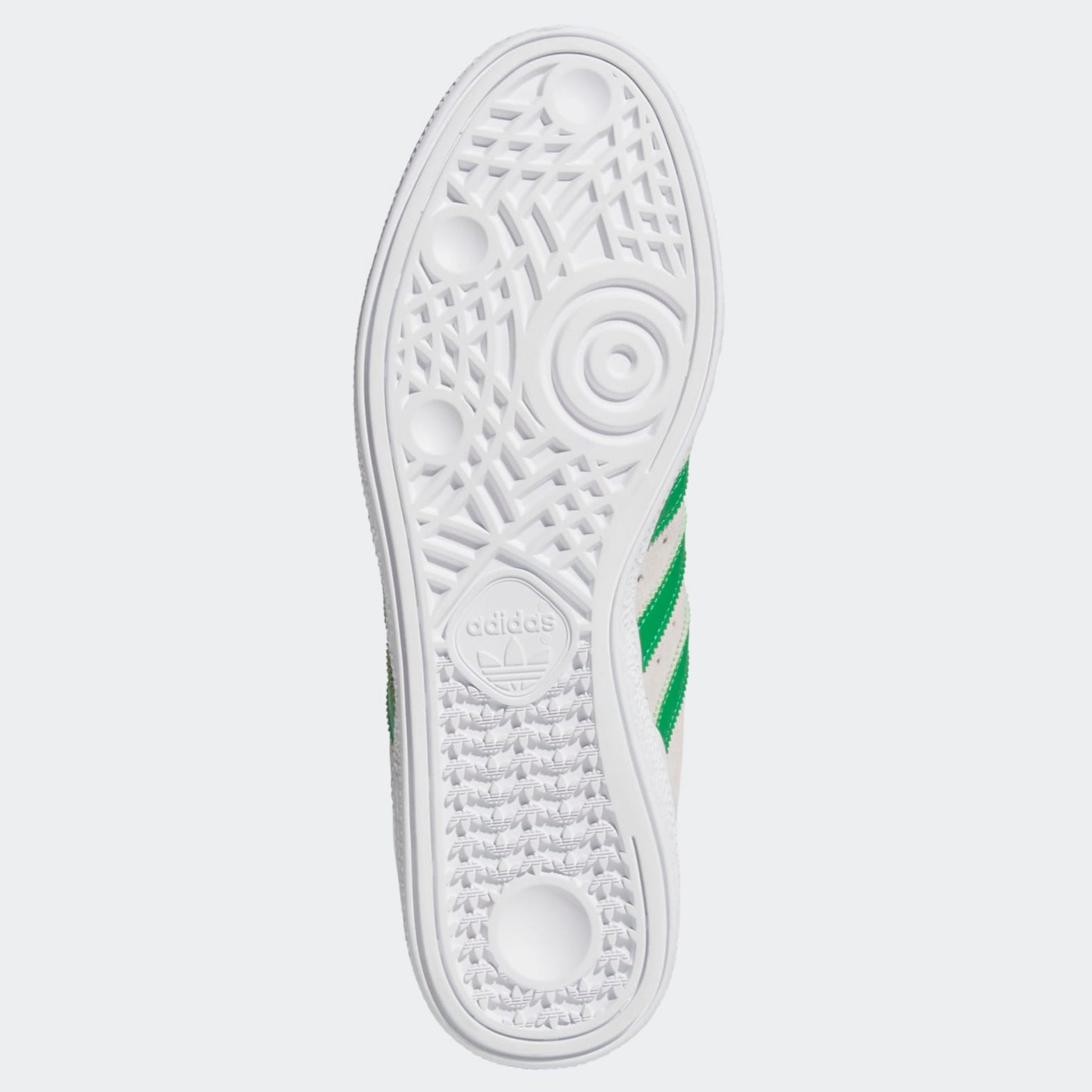 Crystal White Busenitz Adidas Pro Skate Shoe Bottom