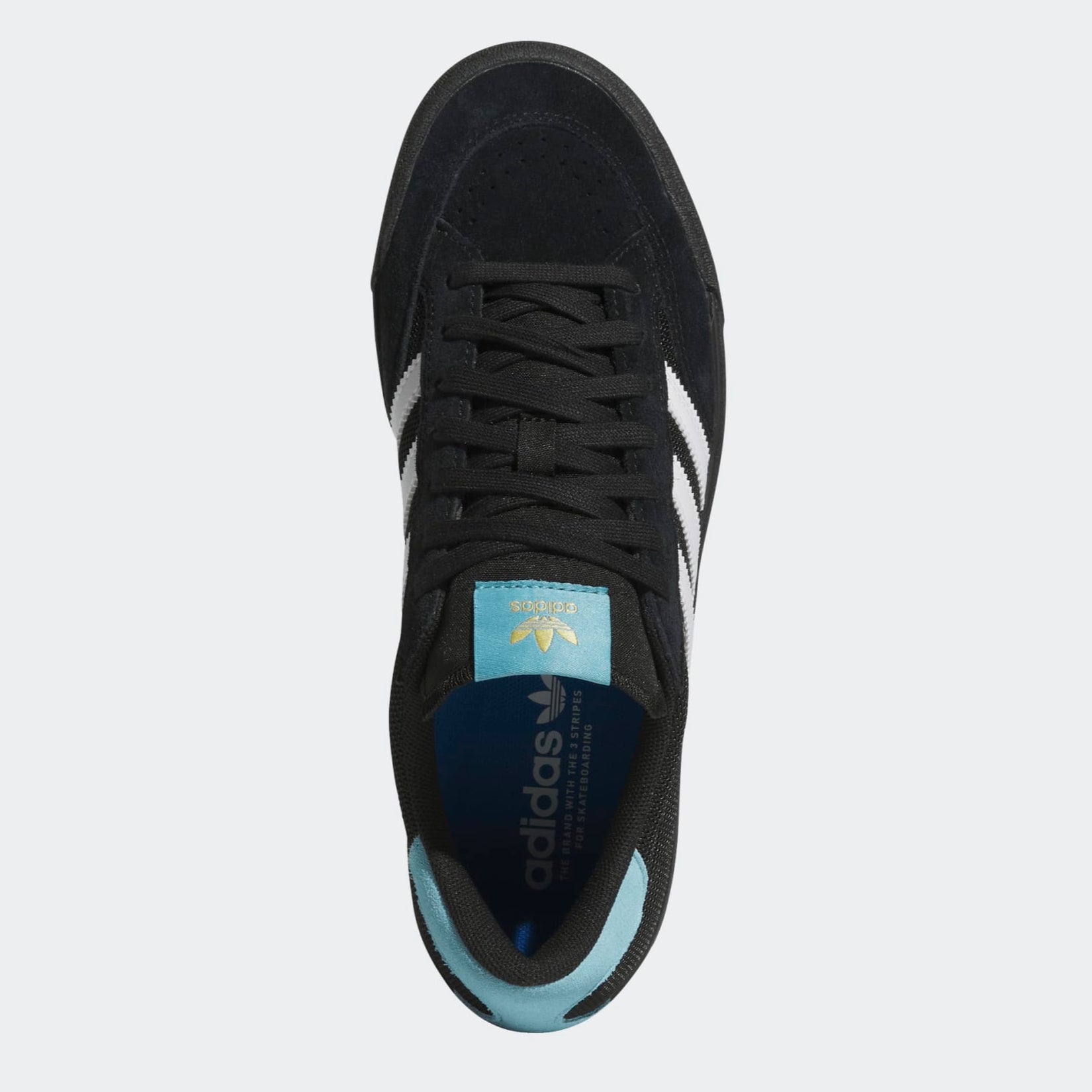 Core Black Nora Adidas Skate Shoe Top