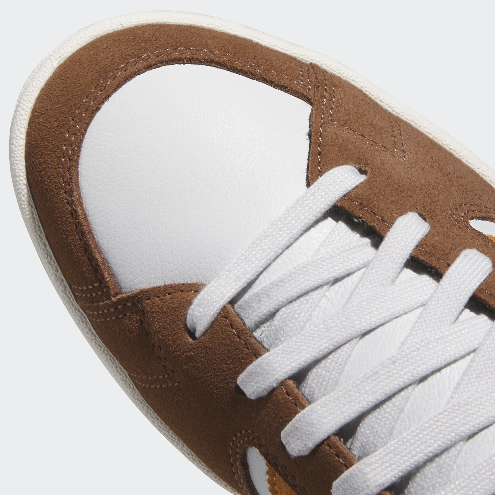 Brown Superskate Adidas Skate Shoe Detail