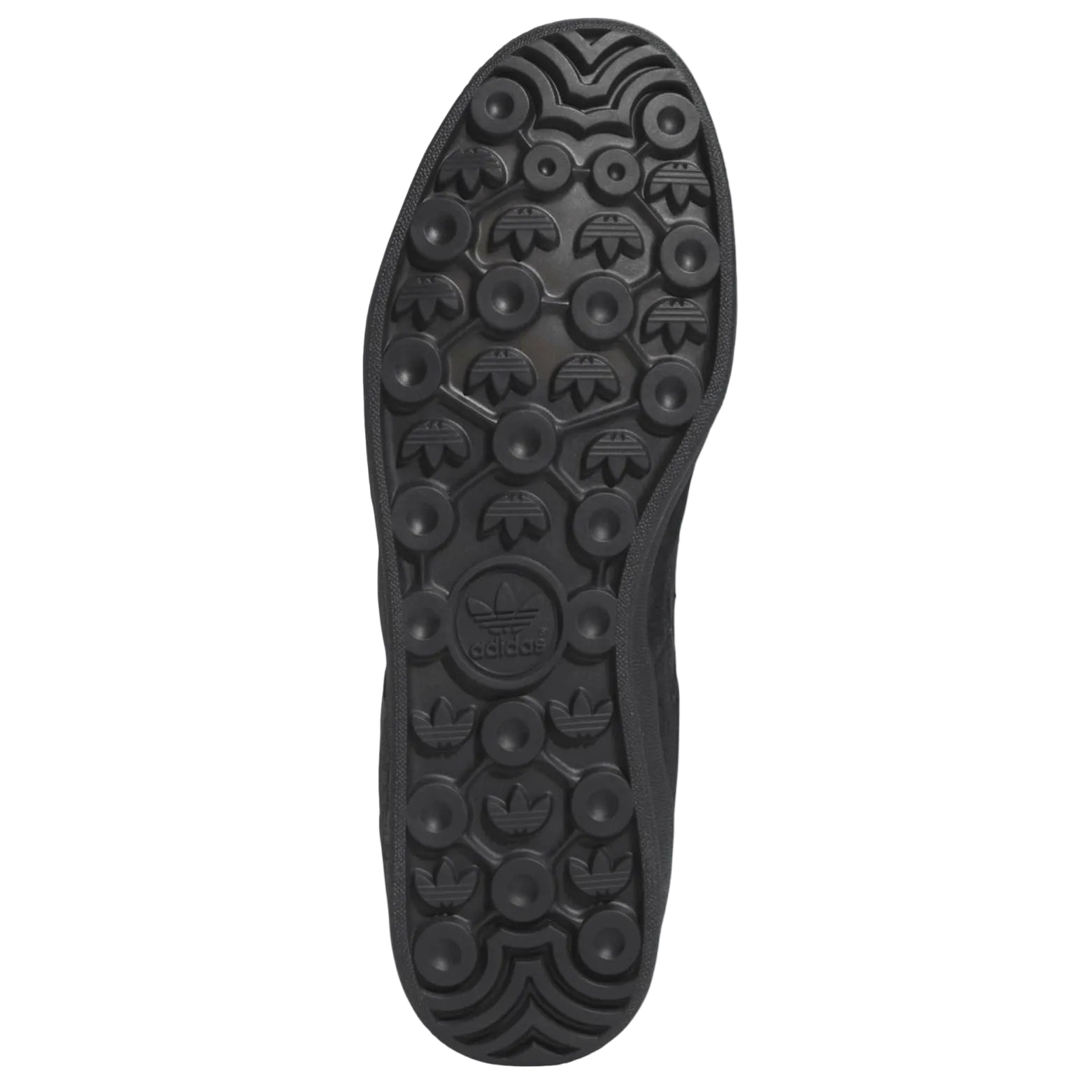 Black/Teal Aloha Super Adidas Skate Shoe Bottom