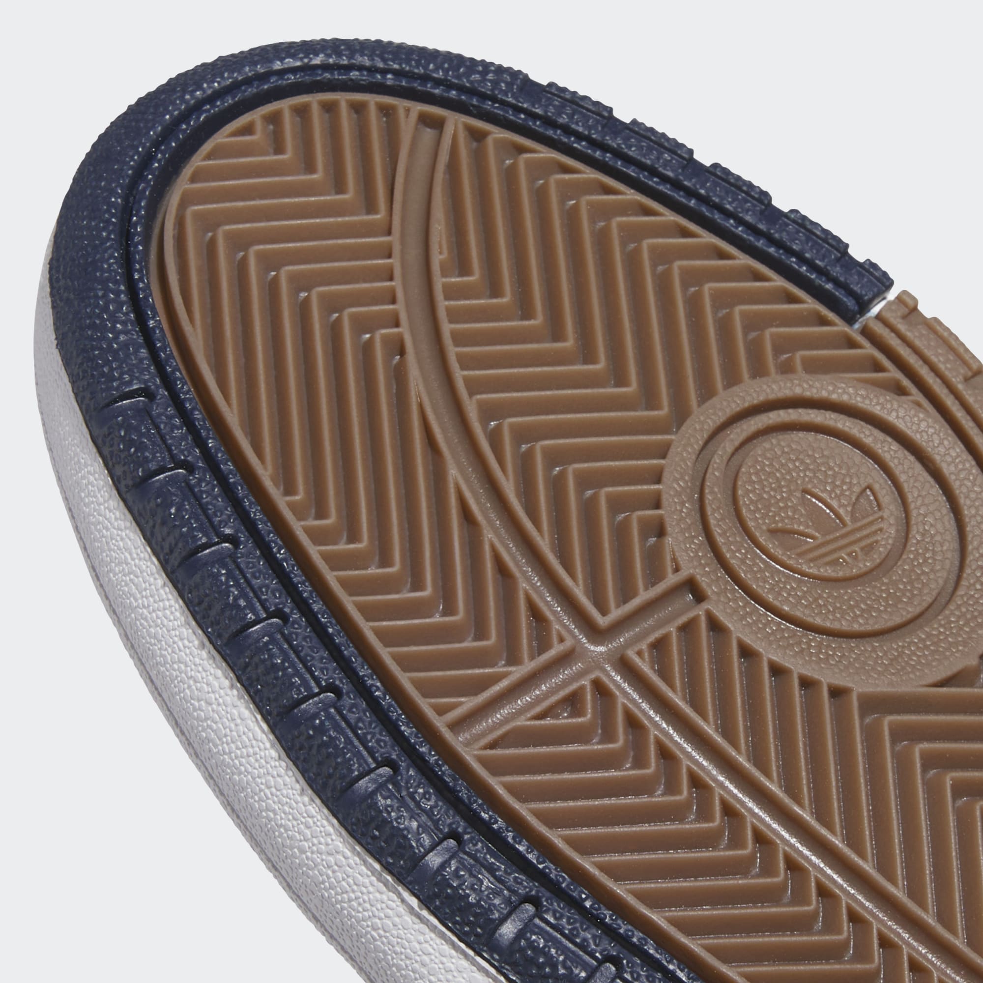 White/Navy Tyshawn II Adidas Skate Shoe Detail