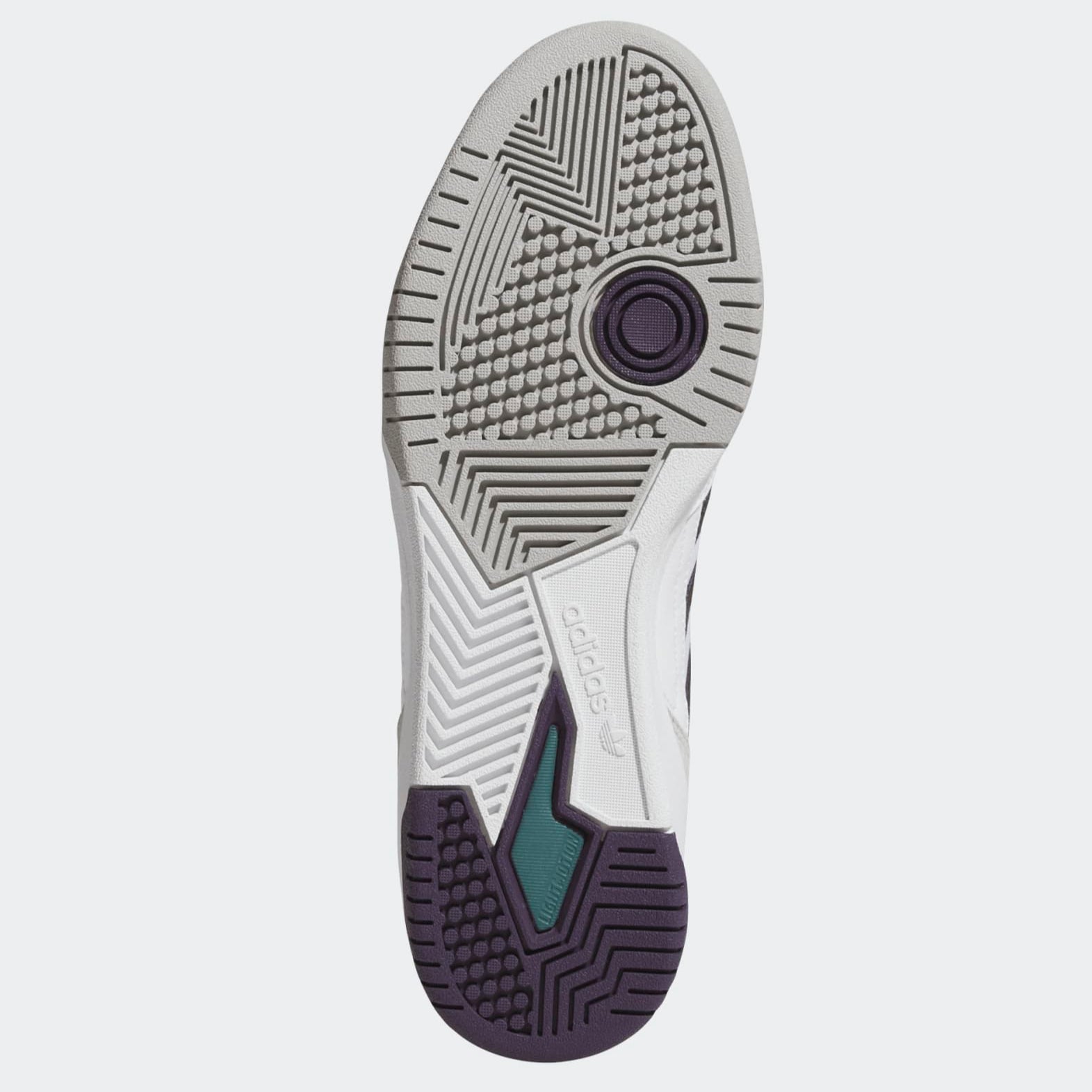 White/Black Tekkira Cup Adidas Skate Shoe Bottom